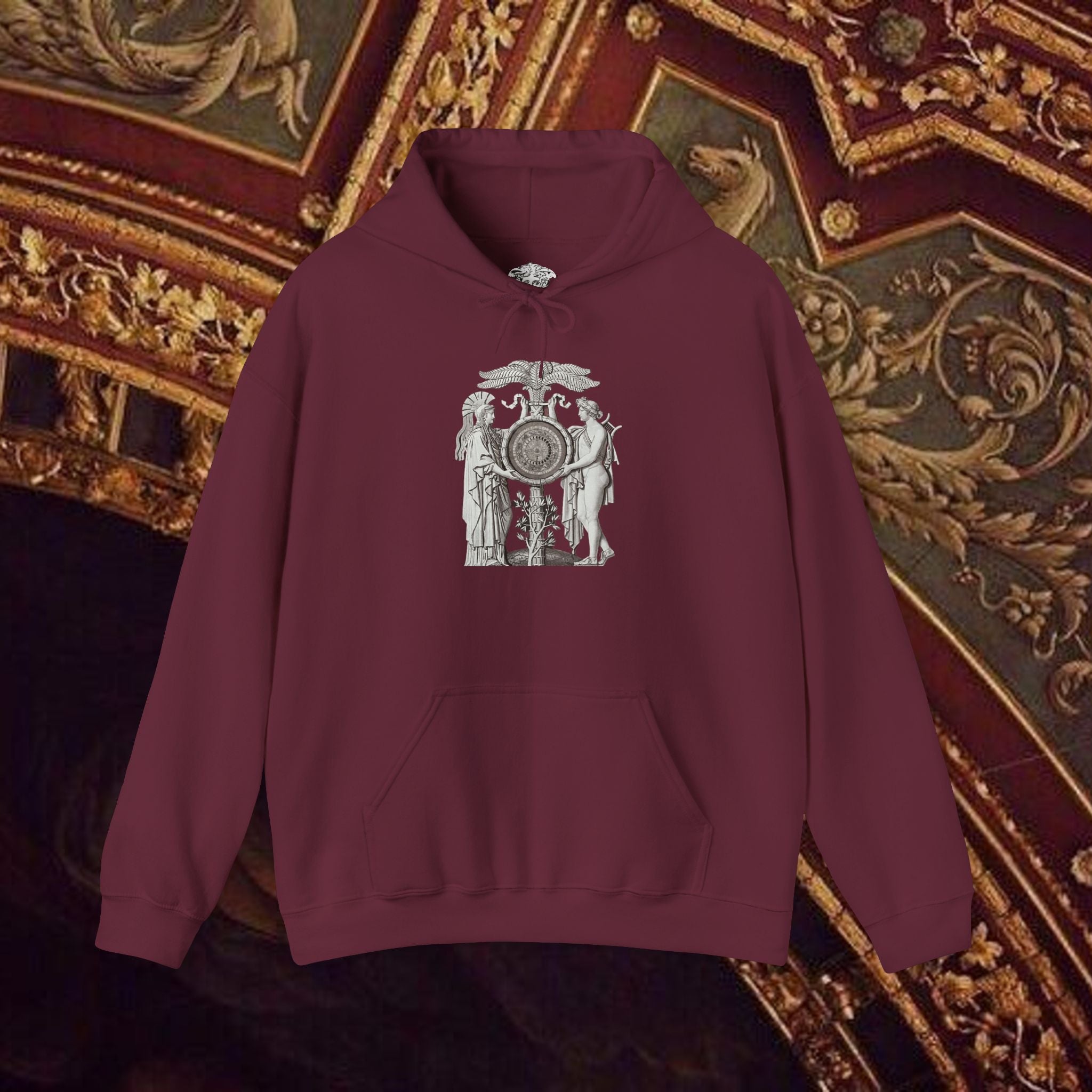 Astrological Vision Hoodie - Esoteric Mystical Graphic Hoodie -Front Version