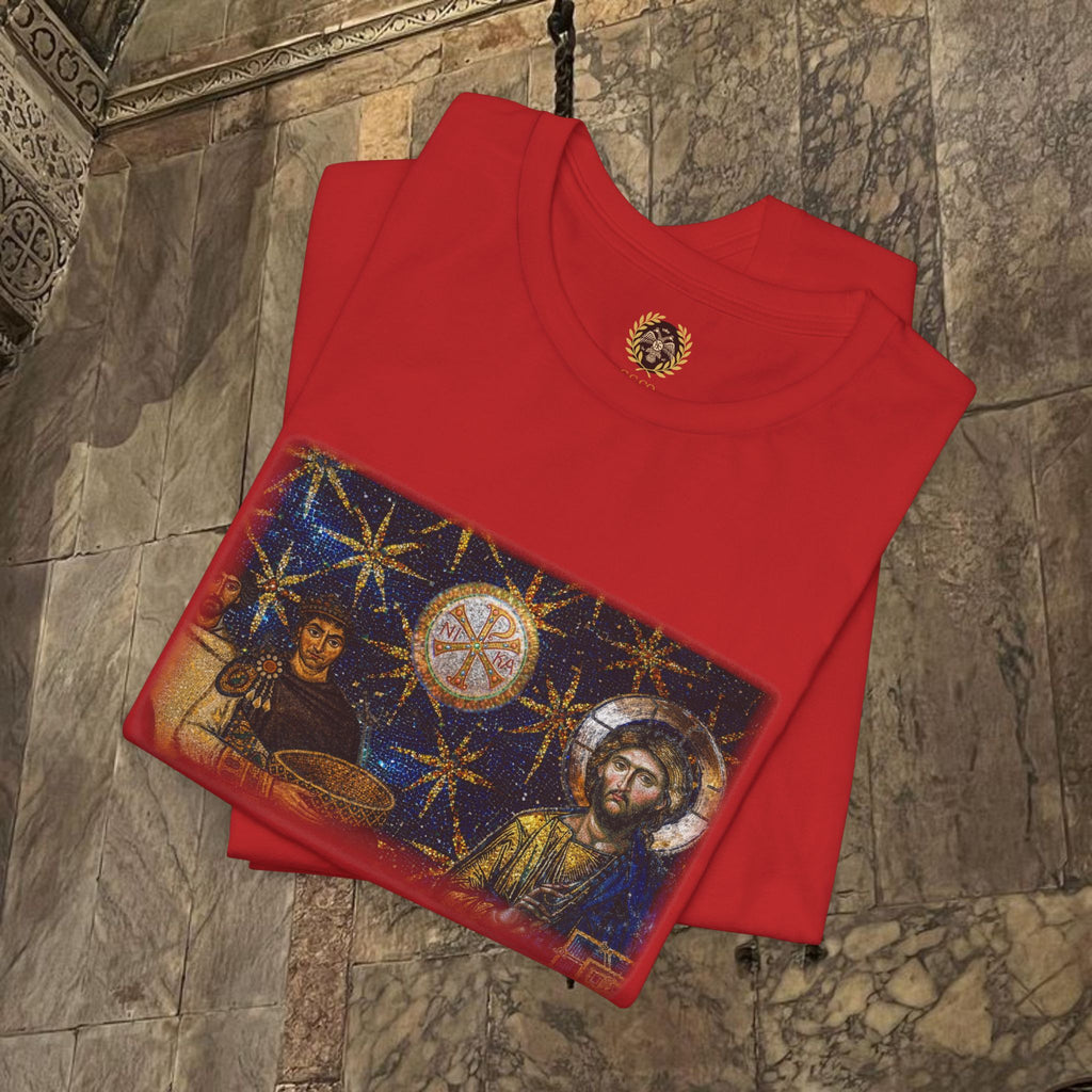 Justinian's Glory Byzantine Late Roman Inspired Graphic Shirt