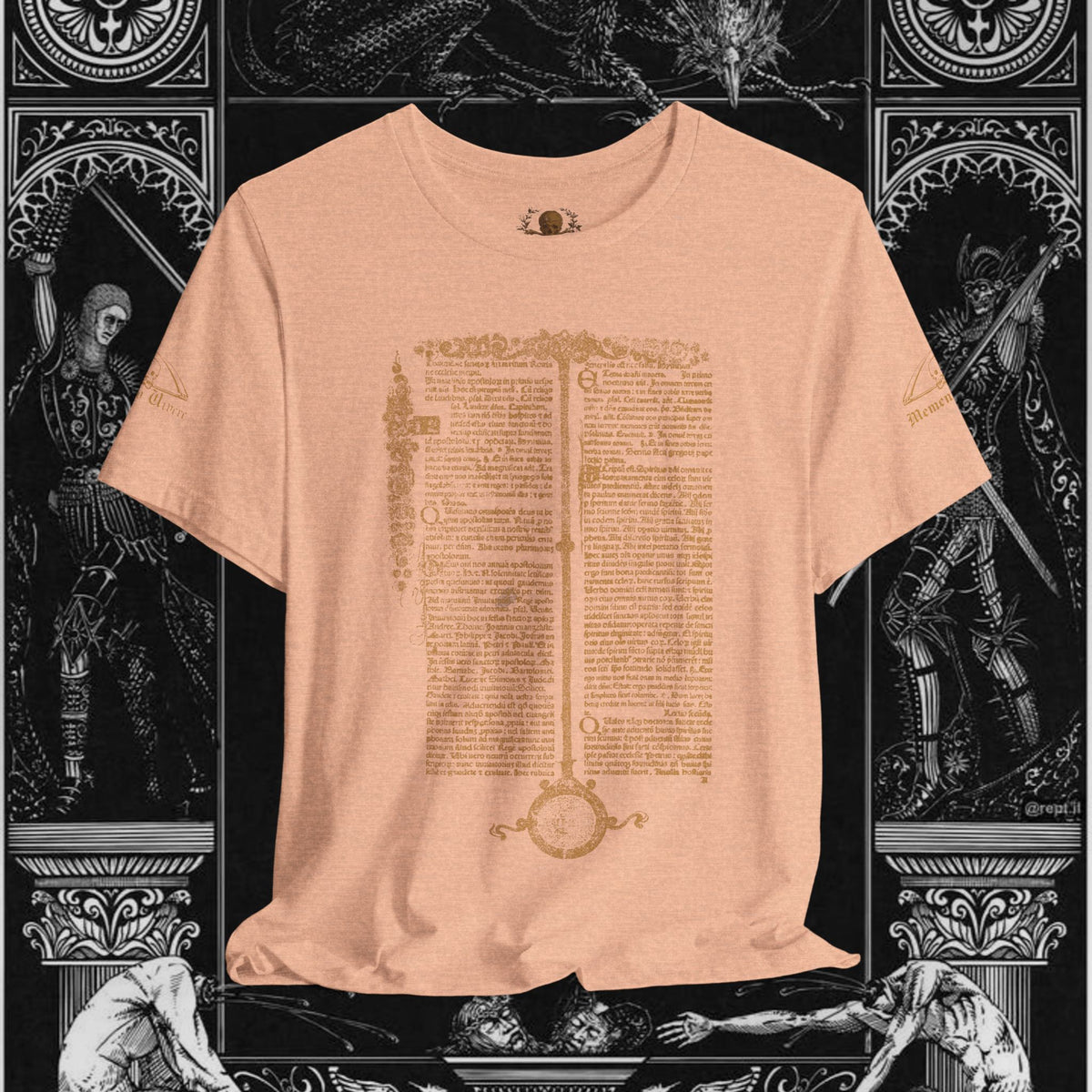 The Circle of Life Medieval Fantasy Inspired Graphic Shirt