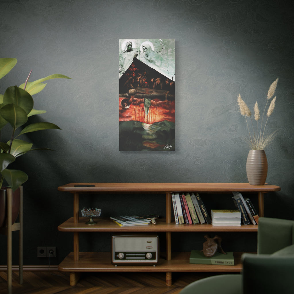 Divine Justice Medieval Fantasy Canvas