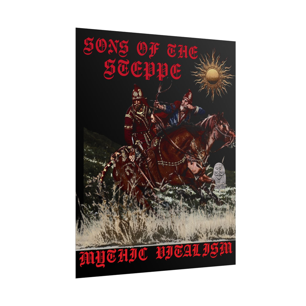 Sons of the Steppe Early Medieval Ancient Rolled Posters