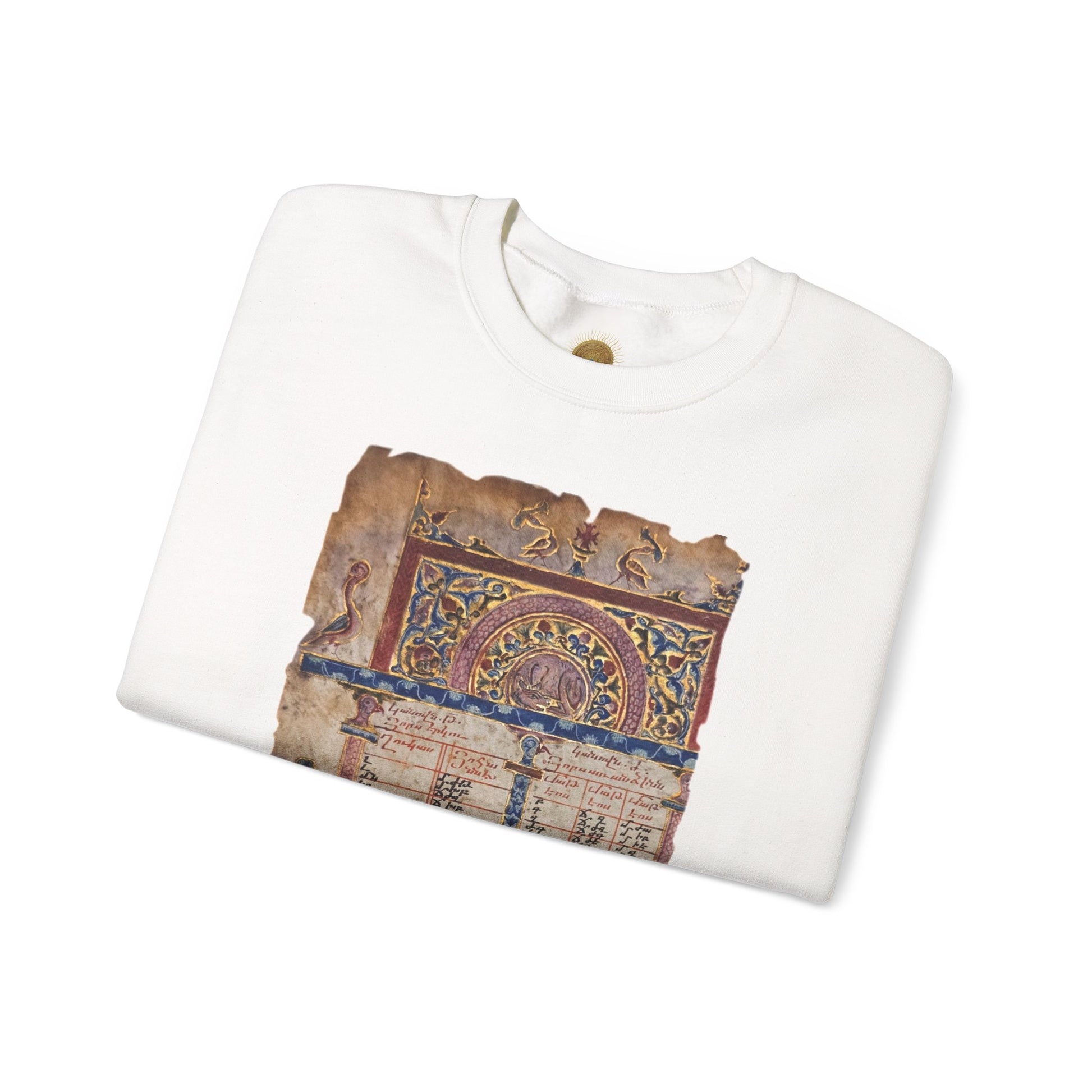 Manuscript of the Ancients Graphic Artistic Sweatshirt