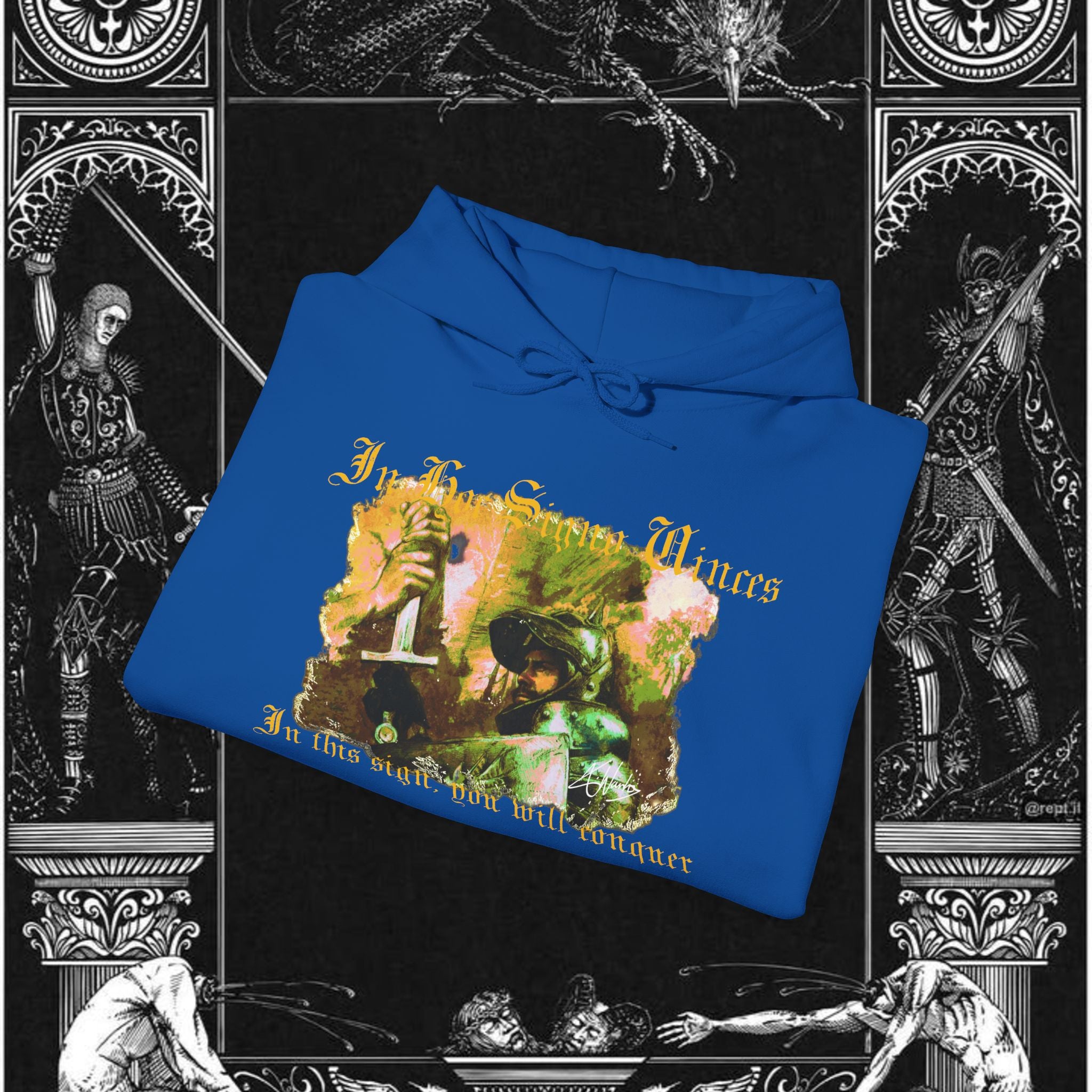 The King's Destiny Medieval Fantasy Graphic Hoodie