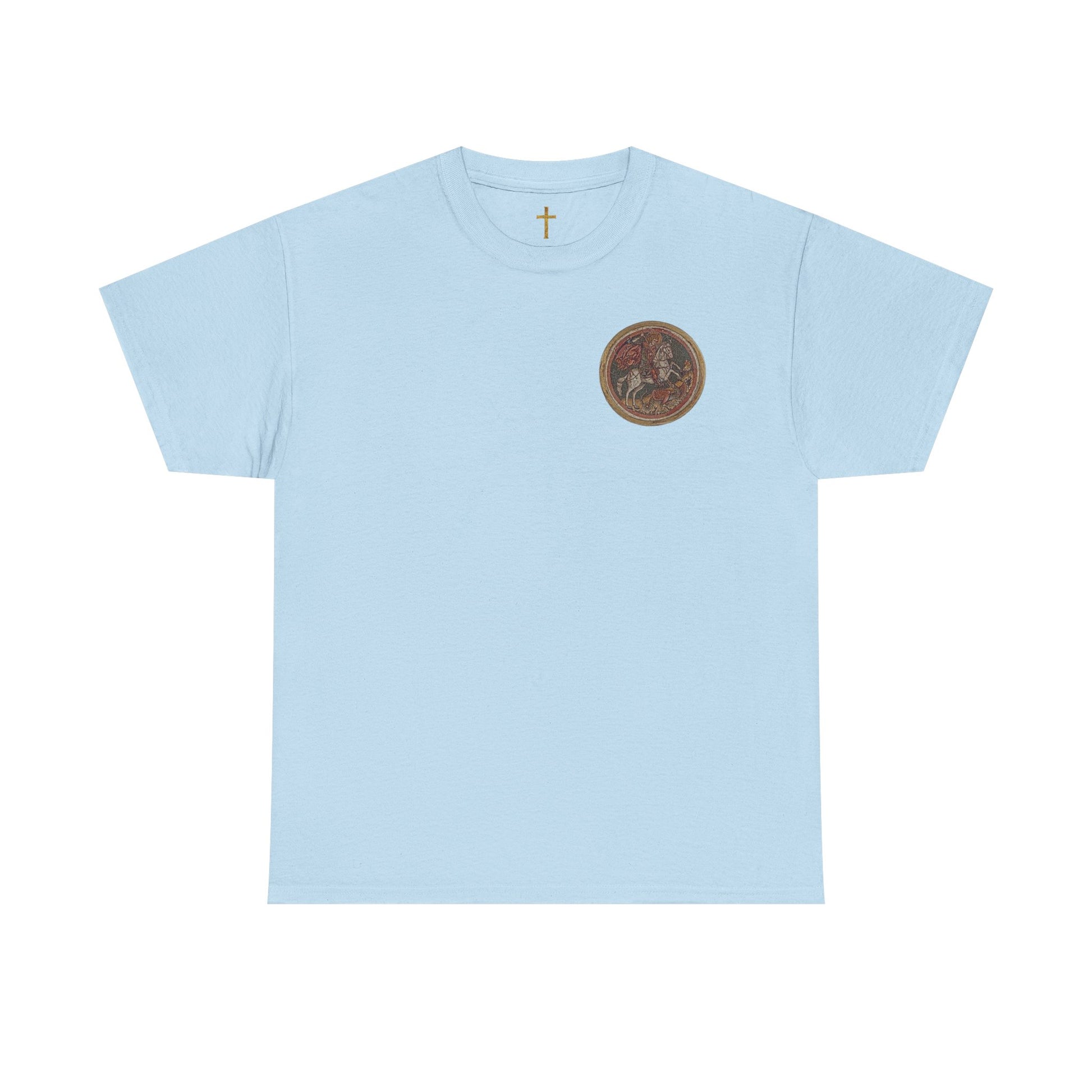 George the Dragon Slayer Graphic T-Shirt, Heavy Cotton Tee.