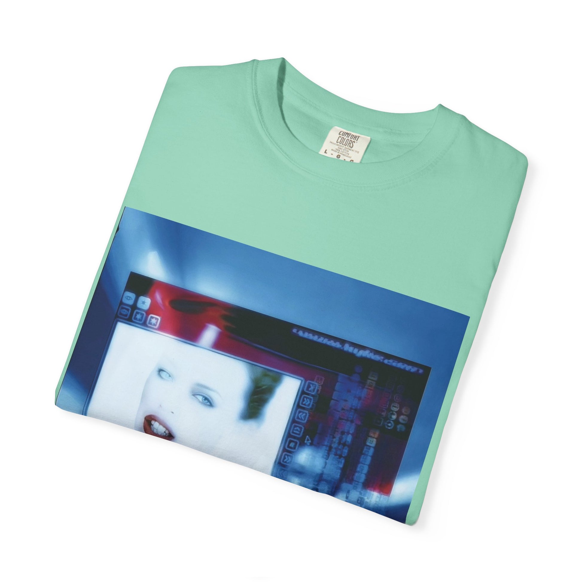 Digital Pop up Cyber Y2k Graphic TShirt