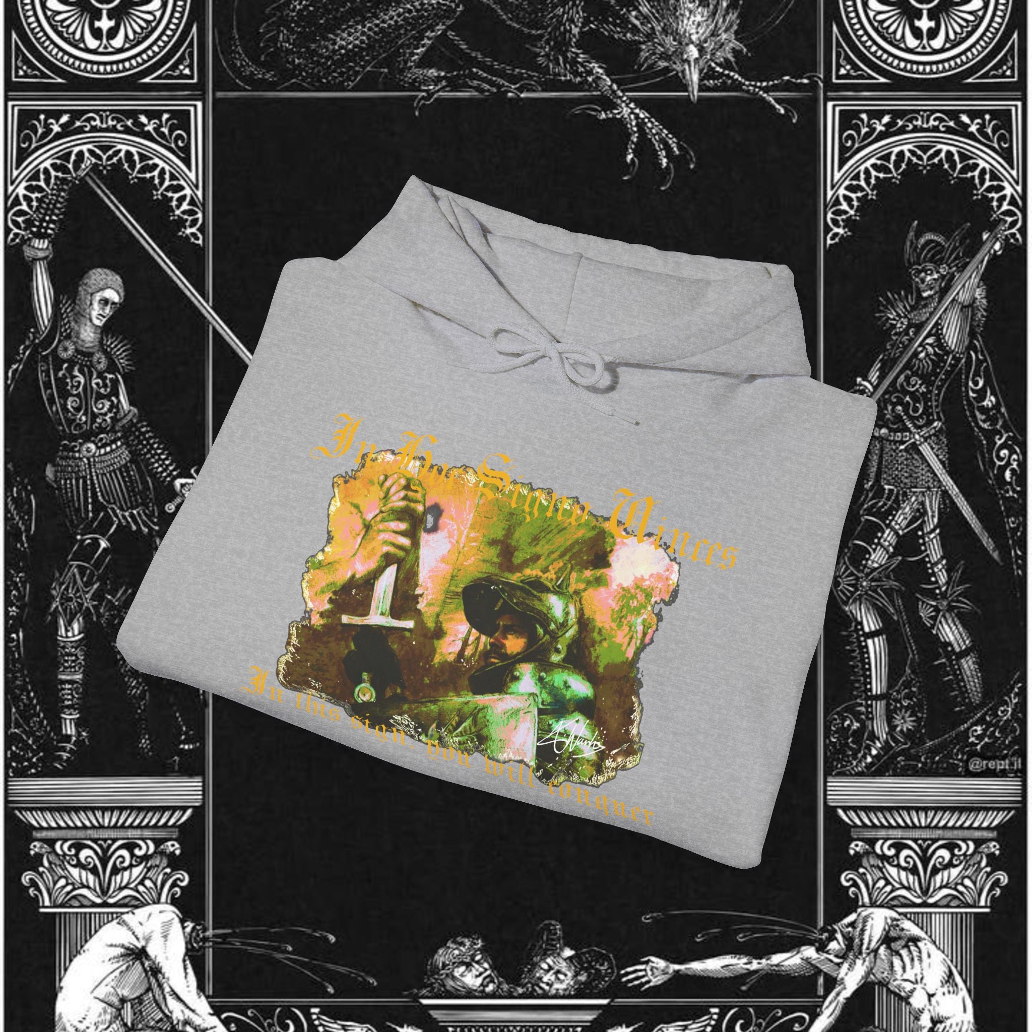The King's Destiny Medieval Fantasy Graphic Hoodie