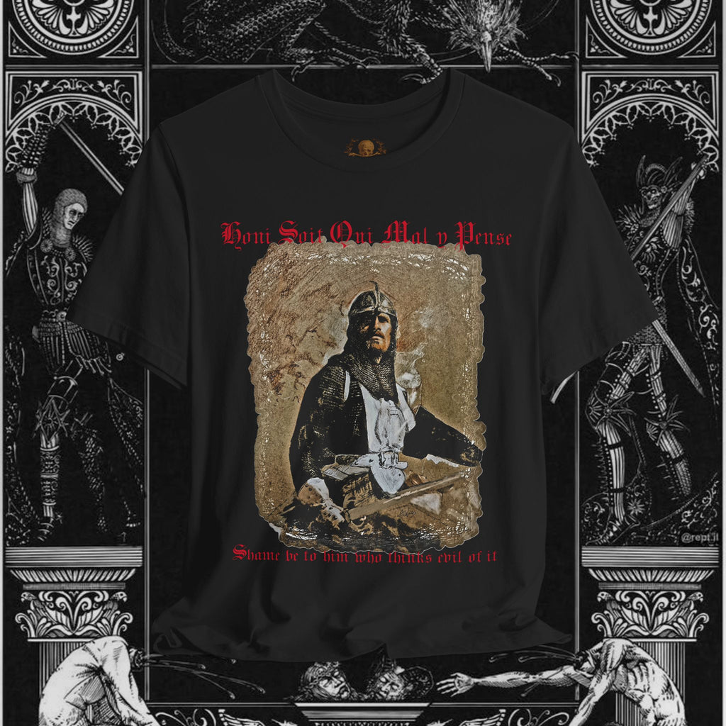 The Knight's Rest Medieval Fantasy Graphic T Shirt