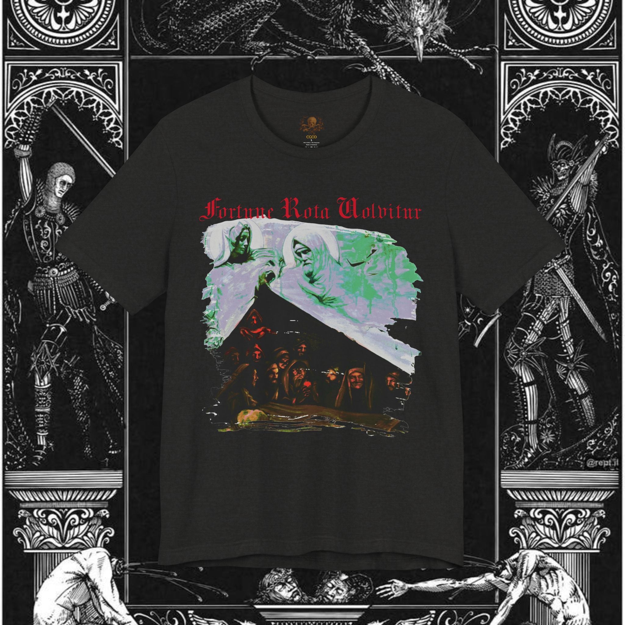 Divine Justice Medieval Fantasy Graphic T-Shirt