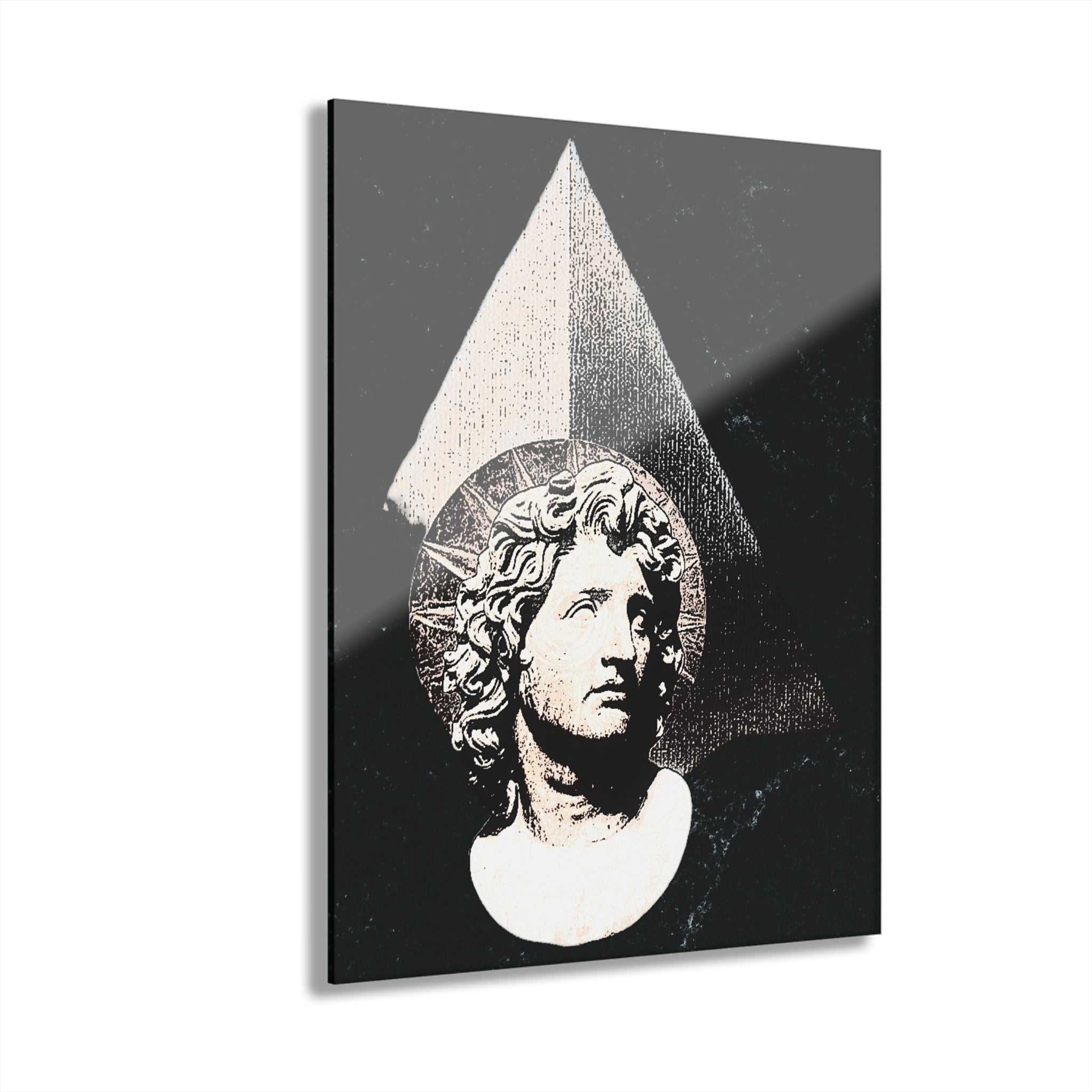 Alexander The Great In Egypt Pyramid Acrylic Print