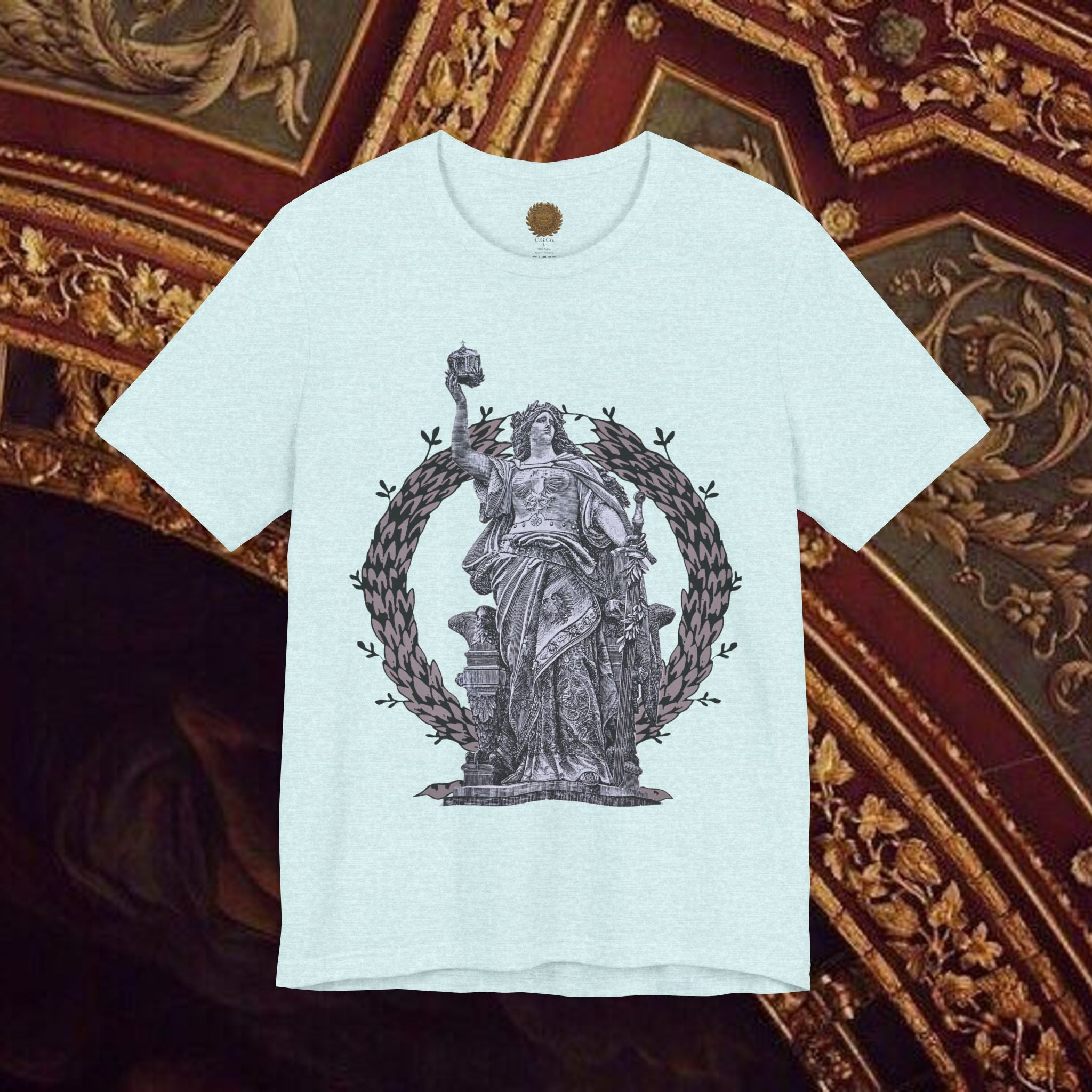 Goddess Victory Neo-Classical Inspired Graphic T-Shirt
