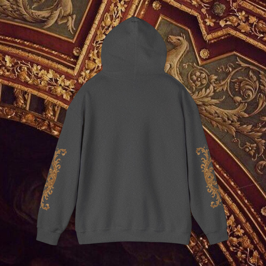 Medusa's Gaze Classical Mythology Inspired Unisex Heavy Blend Hooded Graphic Sweatshirt