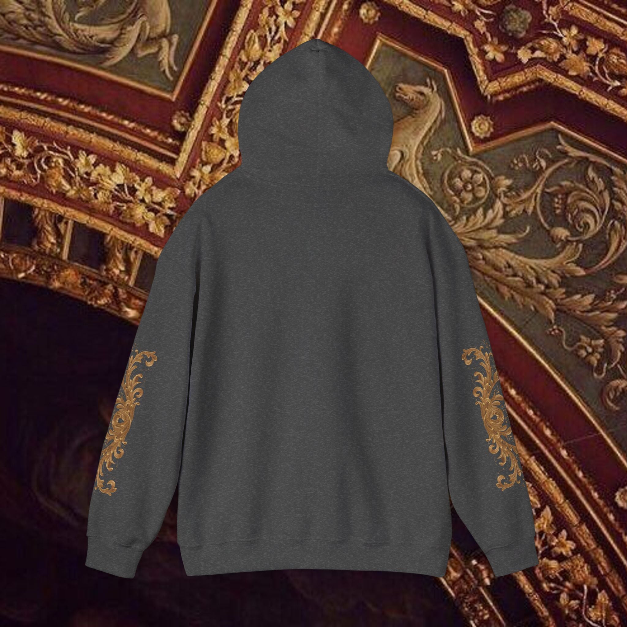 Medusa's Gaze Classical Mythology Inspired Unisex Heavy Blend Hooded Graphic Sweatshirt