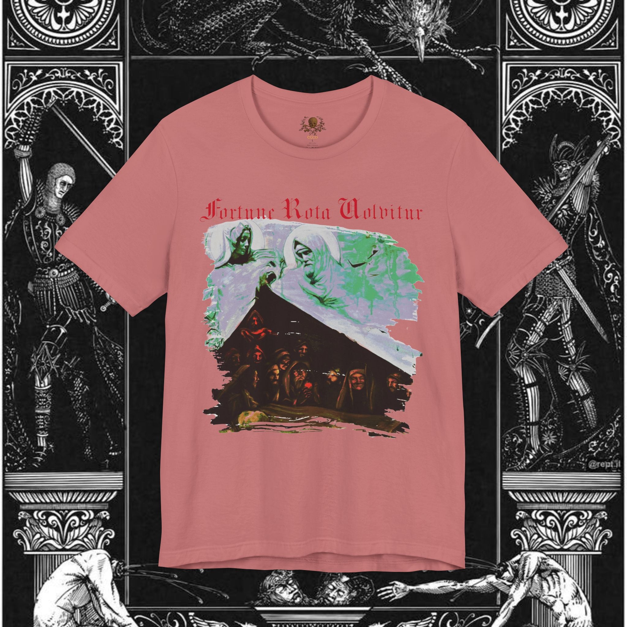 Divine Justice Medieval Fantasy Graphic T-Shirt