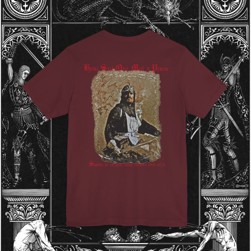 The Knight's Rest Medieval Fantasy Graphic T-Shirt