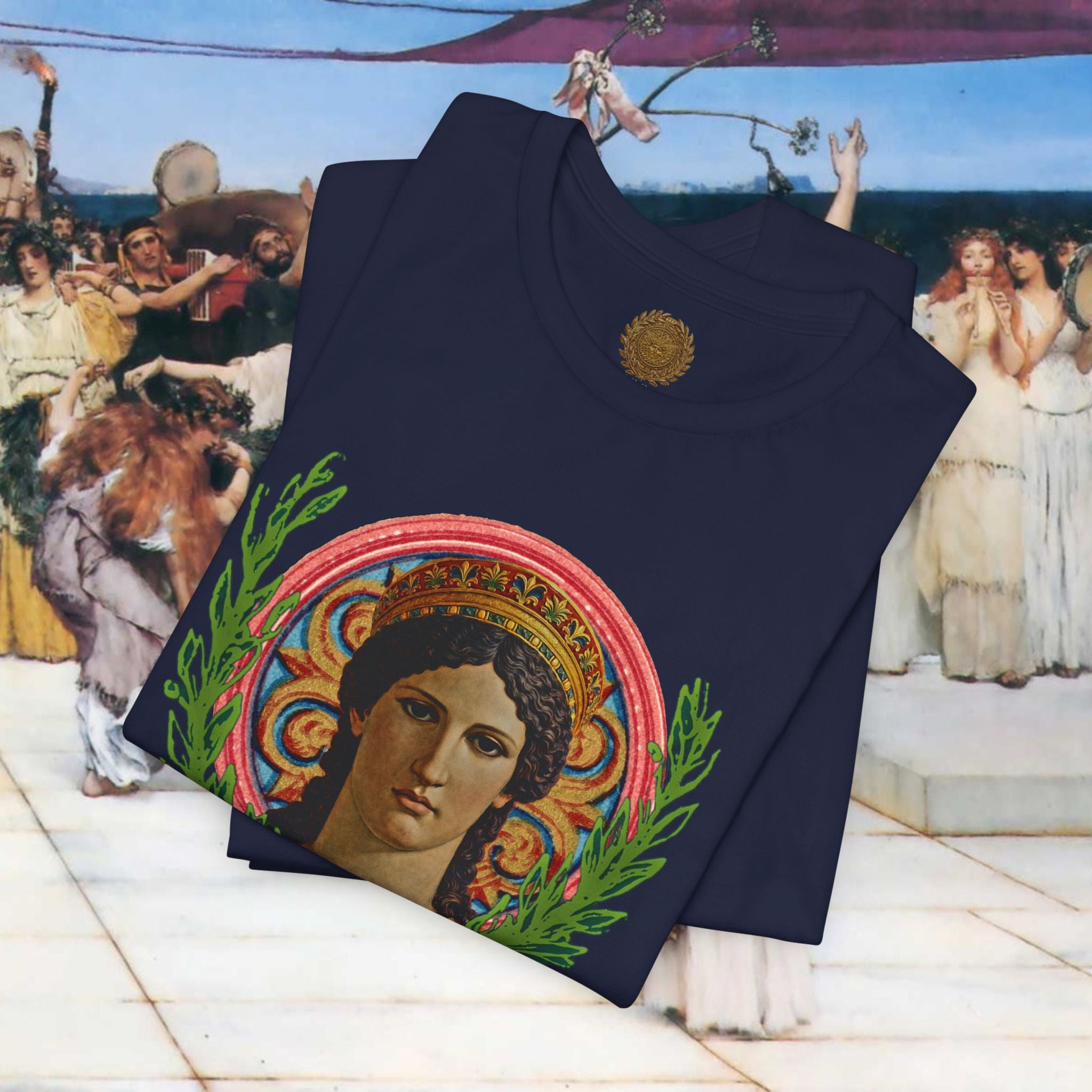Hera's Wondering – Greek Goddess Coloured Diadem T-Shirt