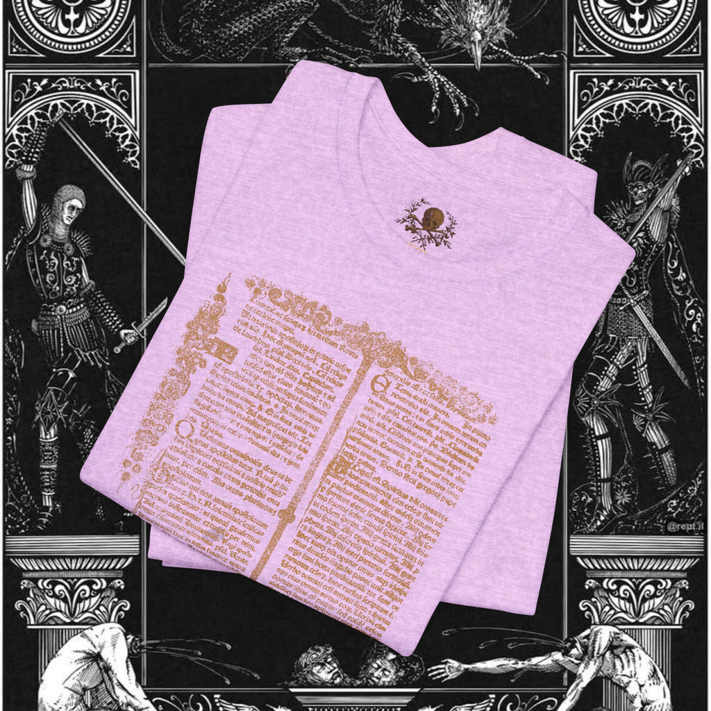 The Circle of Life Medieval Fantasy Inspired Graphic Shirt