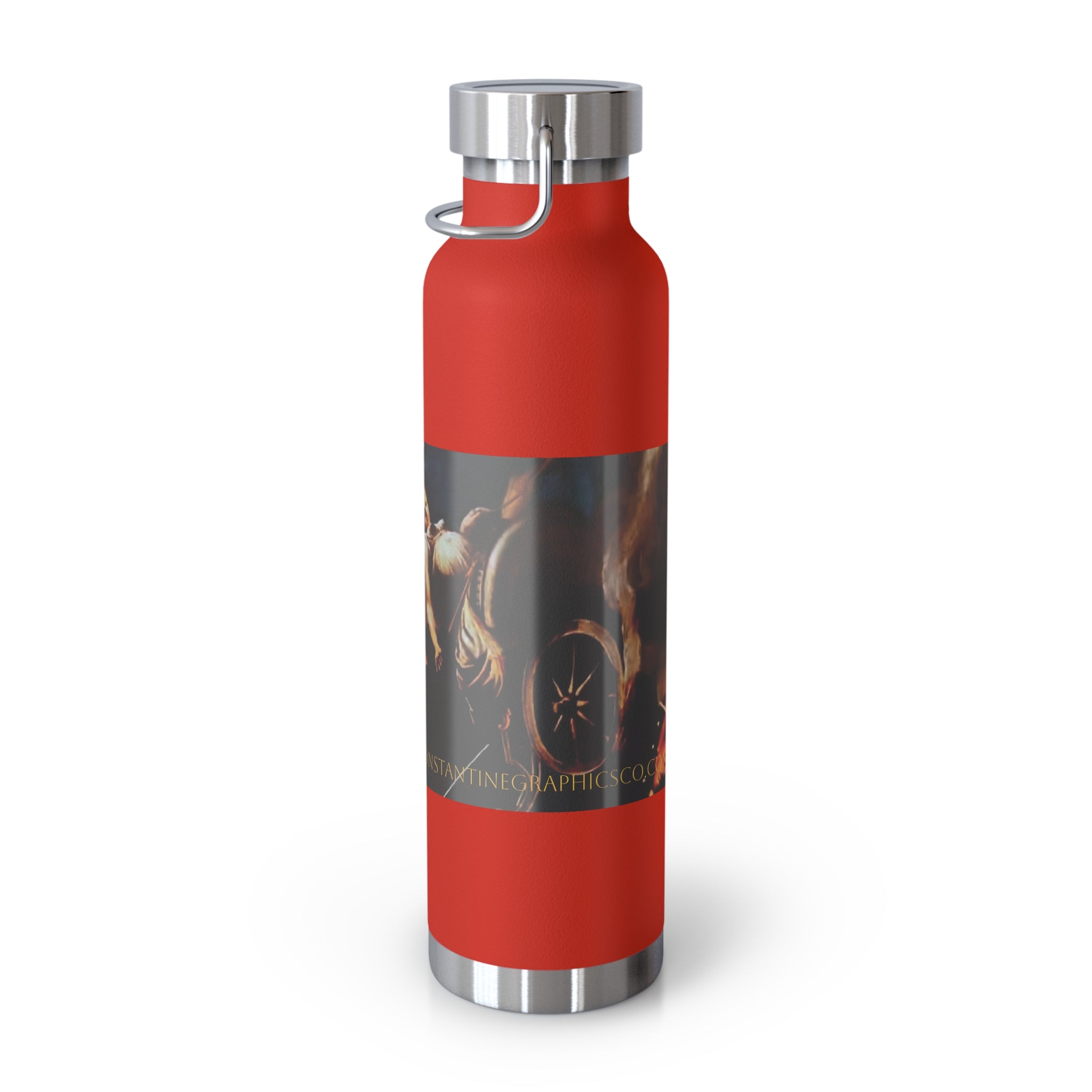 Chariot of the Cosmos Copper Water bottle
