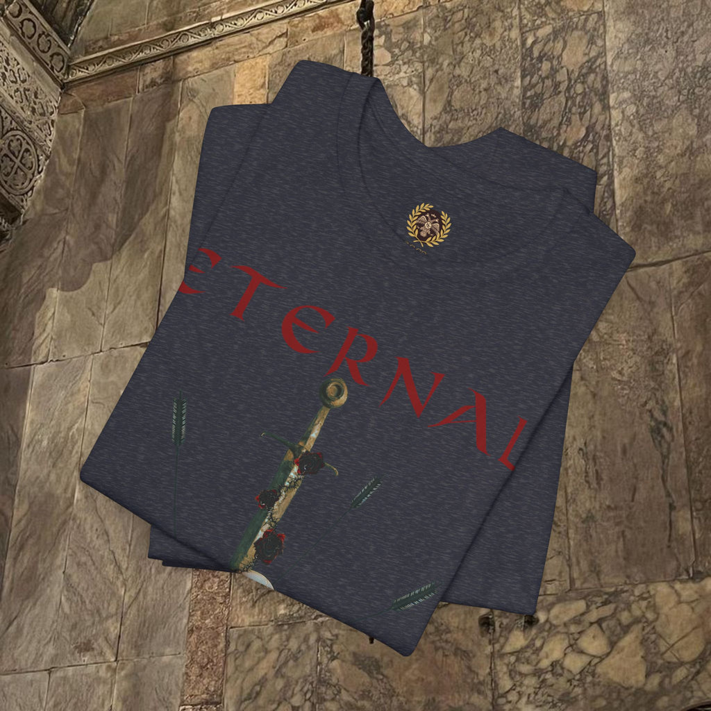 Eternal Glory of the Last Battle Cotton Graphic T-Shirt