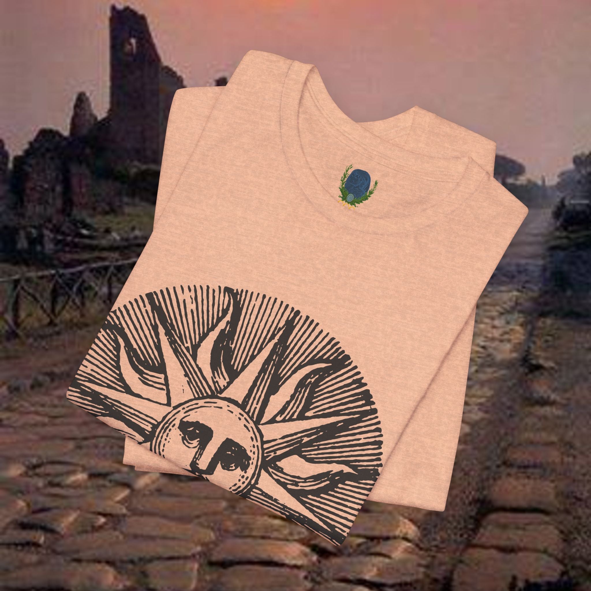 Summer Sun Mediterranean Graphic T-Shirt