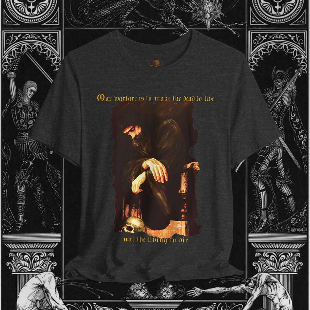 Man's Memento Medieval Fantasy Graphic T Shirt