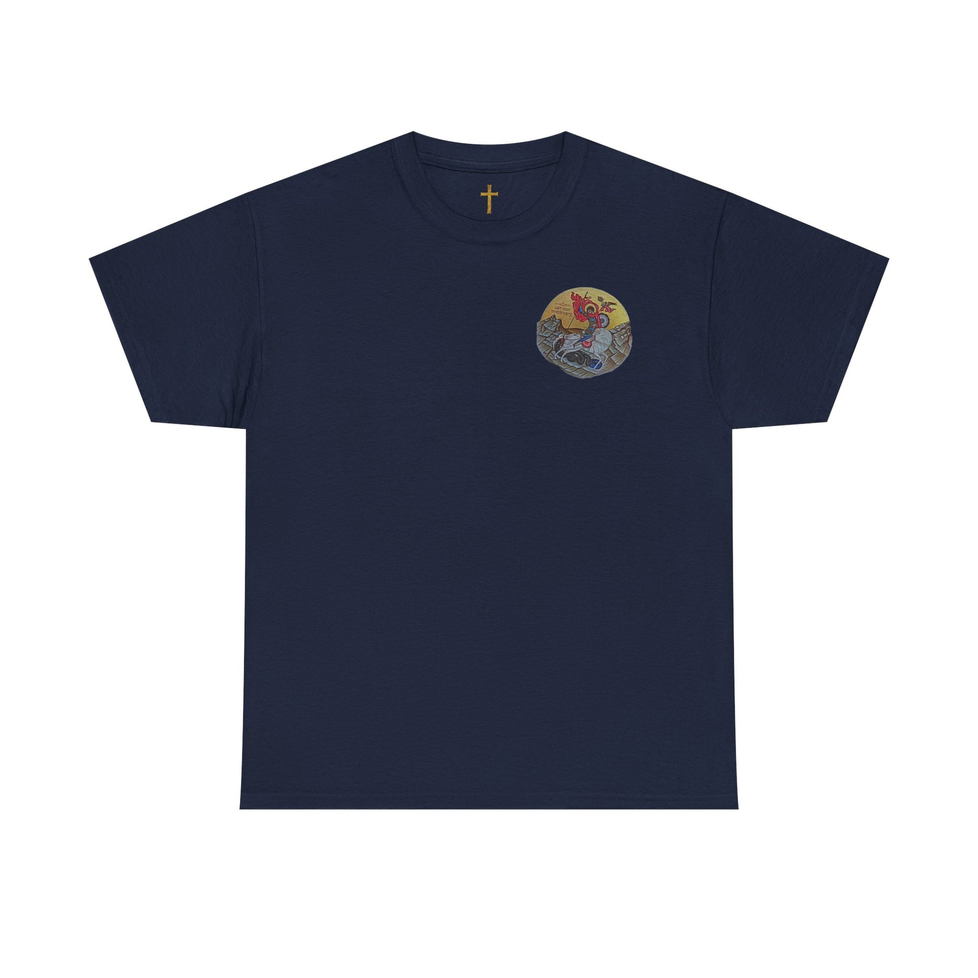 George the Dragon Slayer Graphic T-Shirt, Unisex Heavy Cotton Shirt
