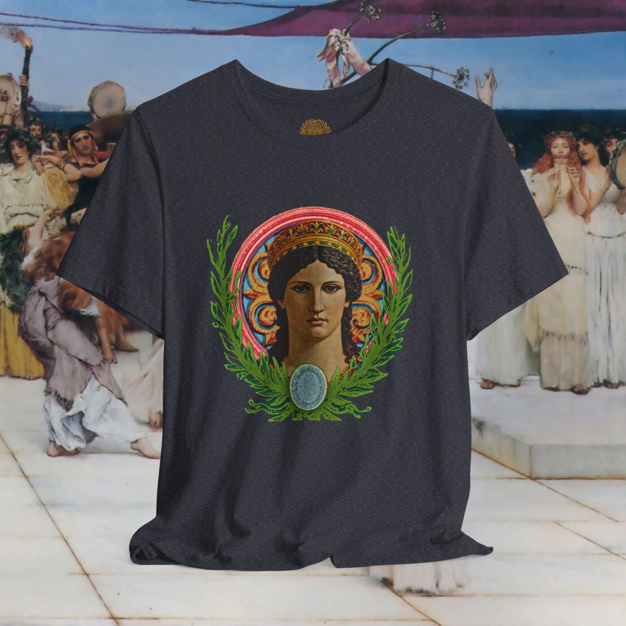 Hera's Wondering – Greek Goddess Coloured Diadem T-Shirt