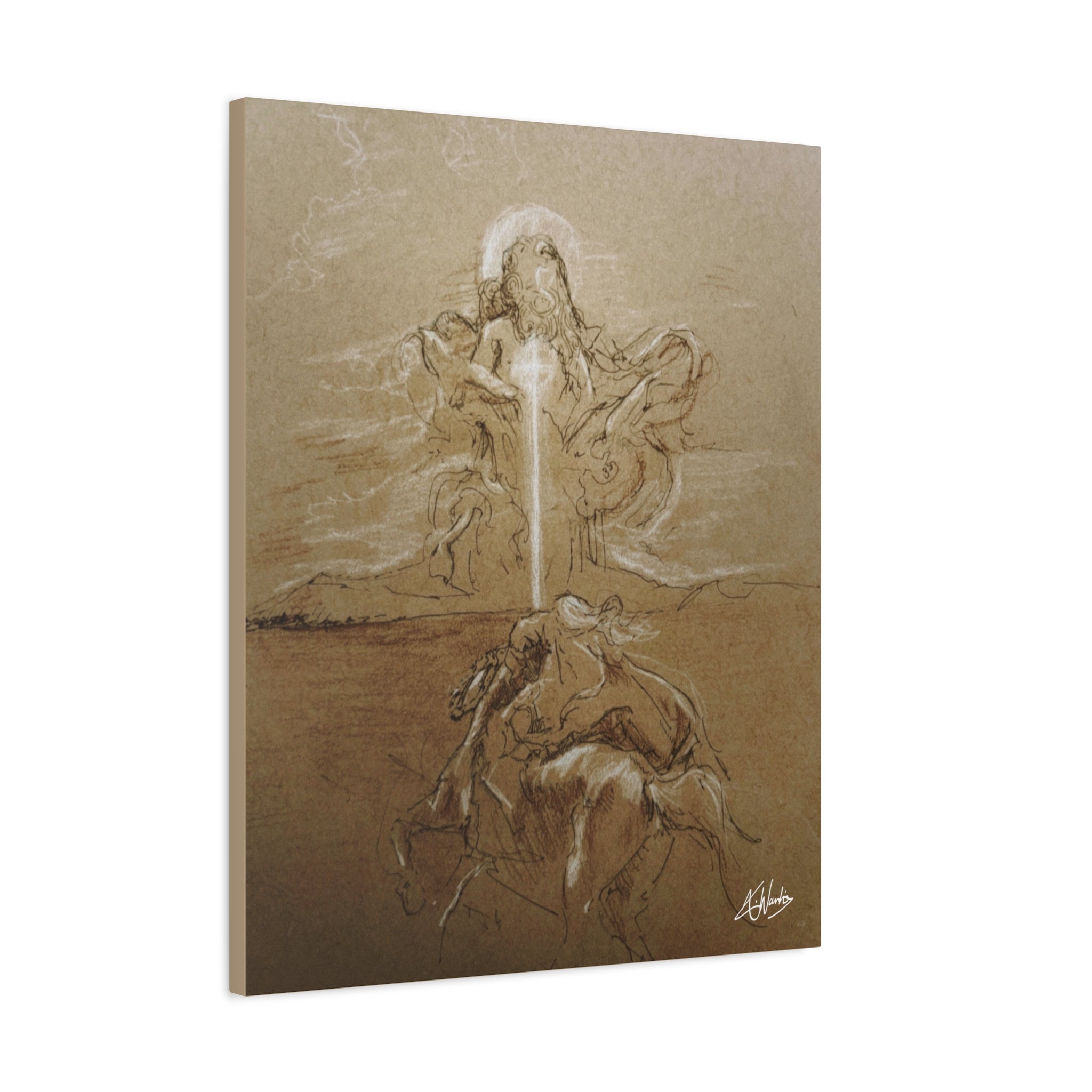 The King's Destiny Medieval Fantasy Canvas