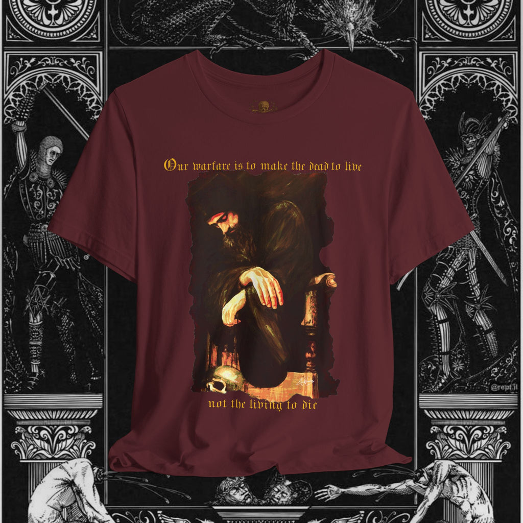 Man's Memento Medieval Fantasy Graphic T Shirt