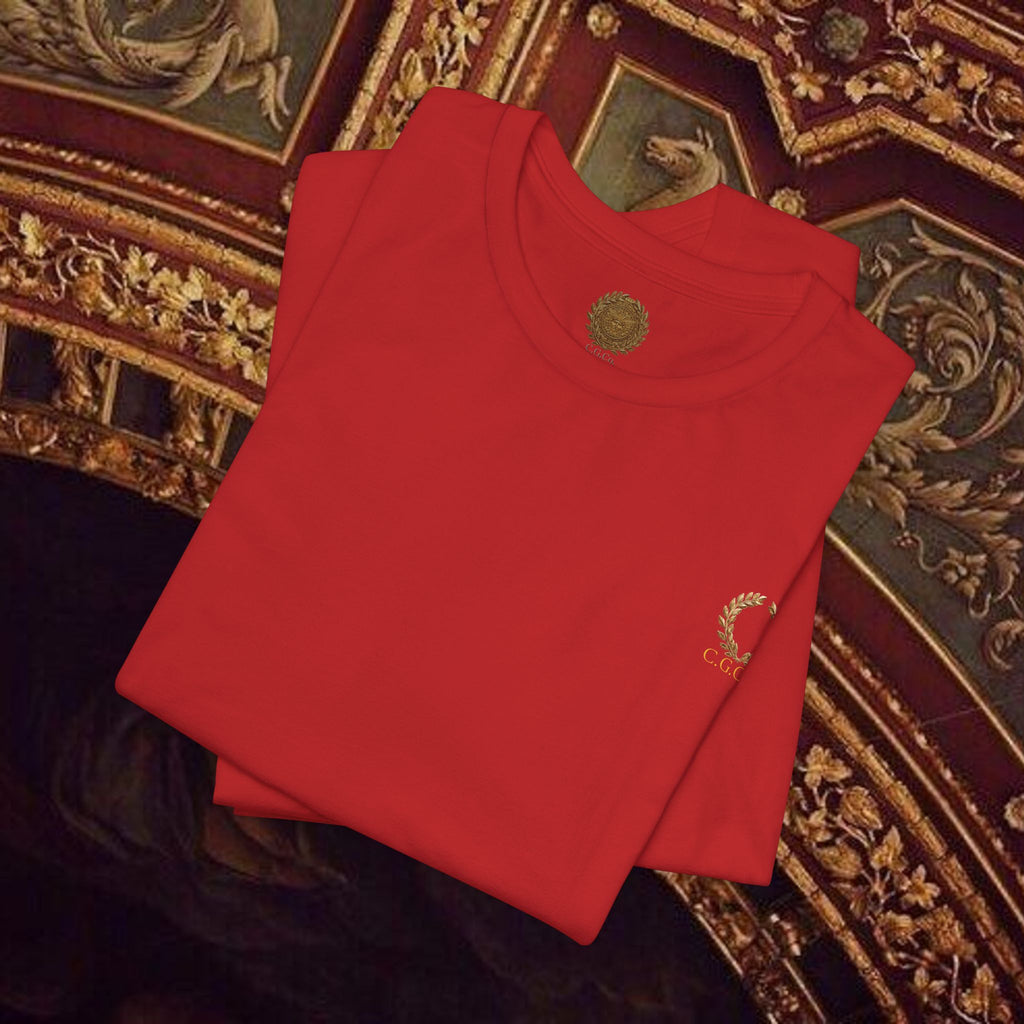 Beauty Through Strength Classically-Inspired Cotton Graphic Shirt Back Version