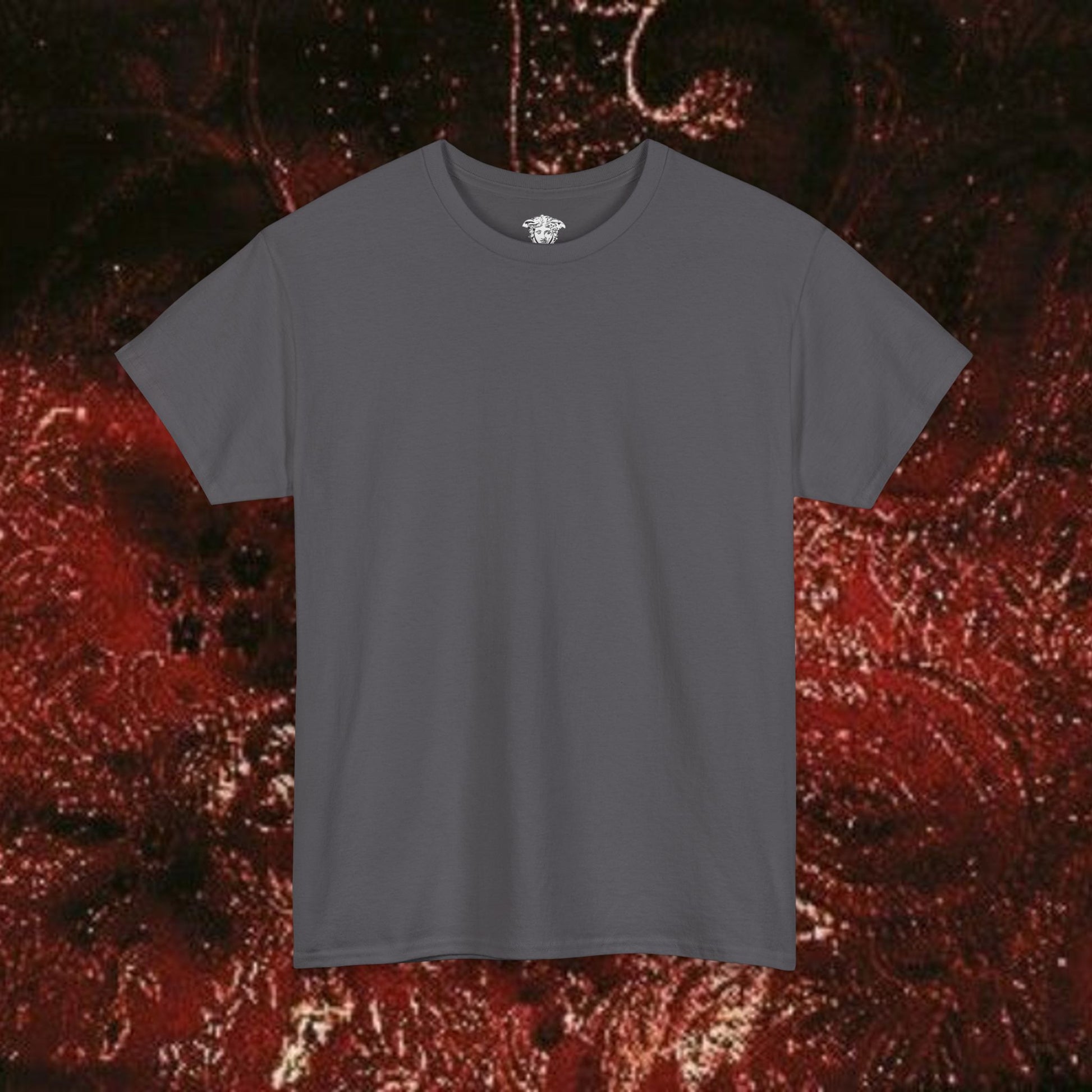Warrior's Mythos Unisex Tee, Graphic Tee, Mythological Style Shirt Back Version