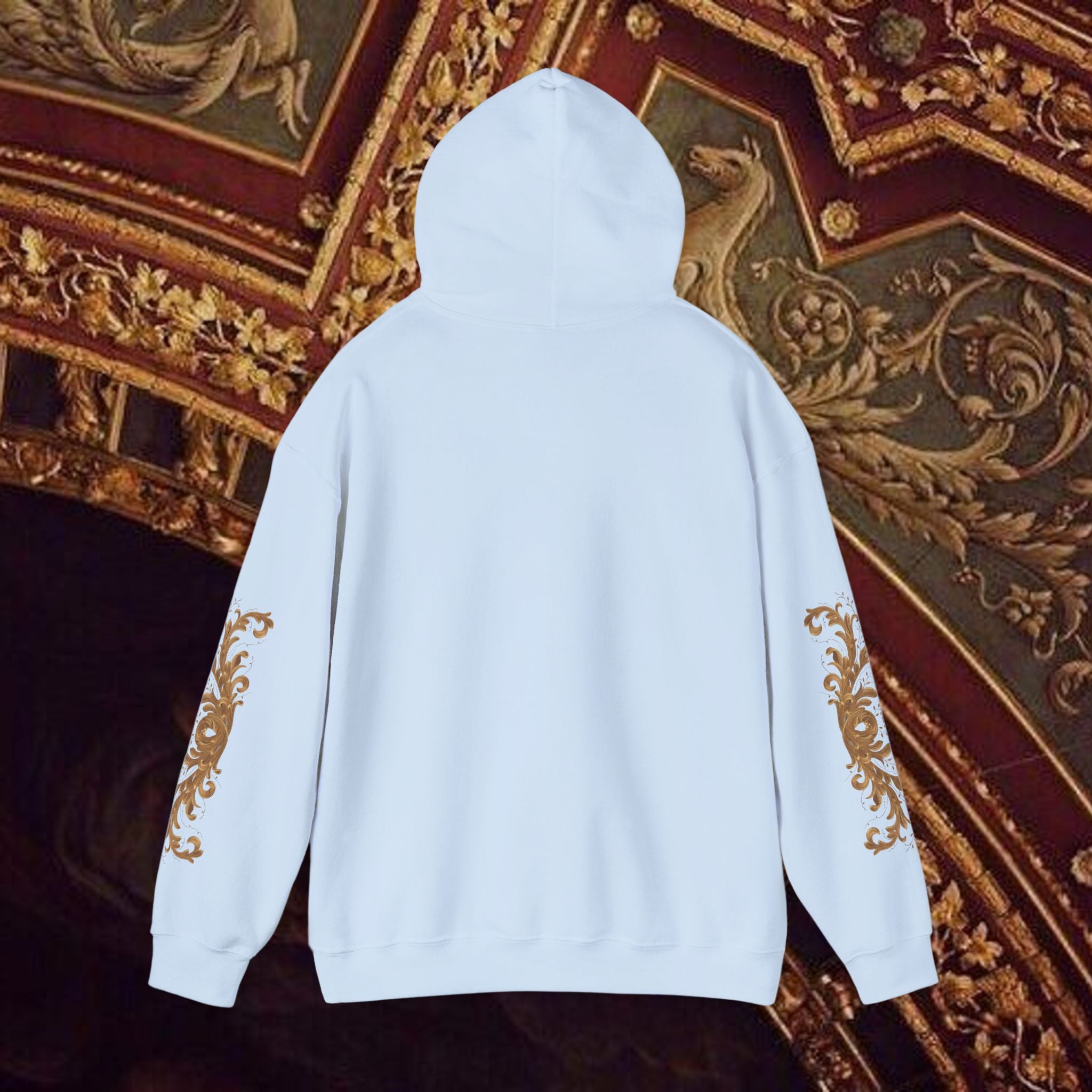 Medusa's Gaze Classical Mythology Inspired Unisex Heavy Blend Hooded Graphic Sweatshirt