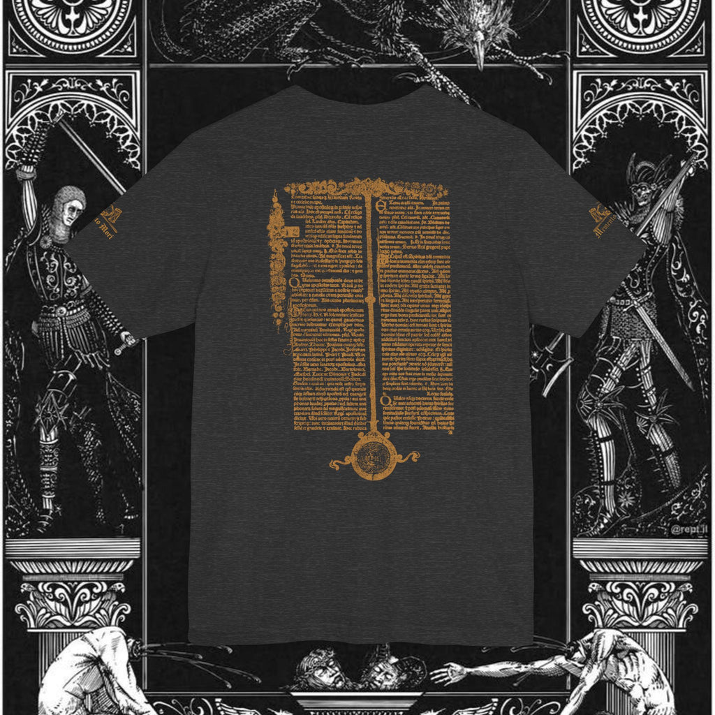 The Circle of Life Medieval Fantasy Inspired Graphic Shirt