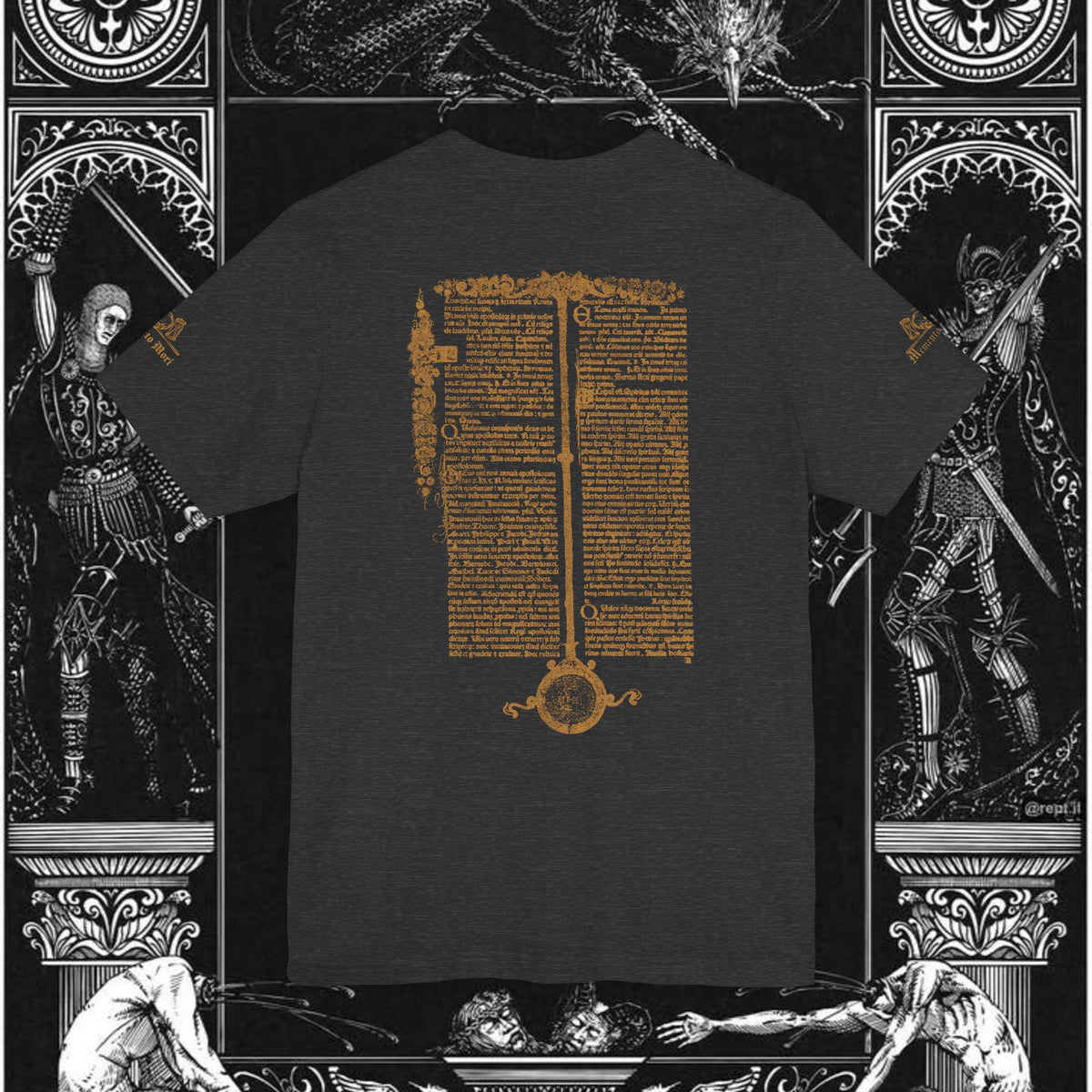 The Circle of Life Medieval Fantasy Inspired Graphic Shirt