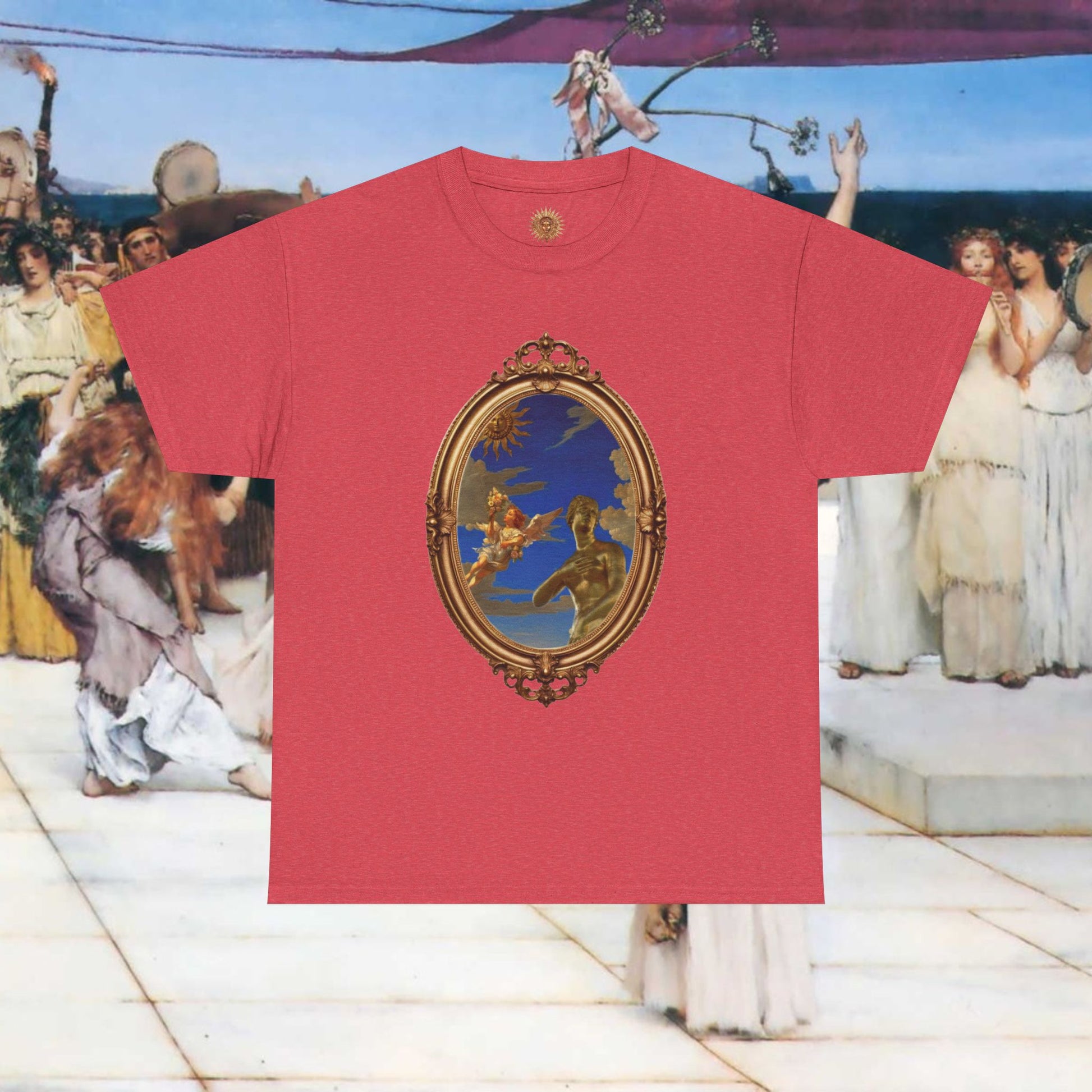 Venus Heavenly Reflection Artistic Cotton Tee, Unisex Graphic Shirt, Unique Gift, Casual Wear, Summer Essentials