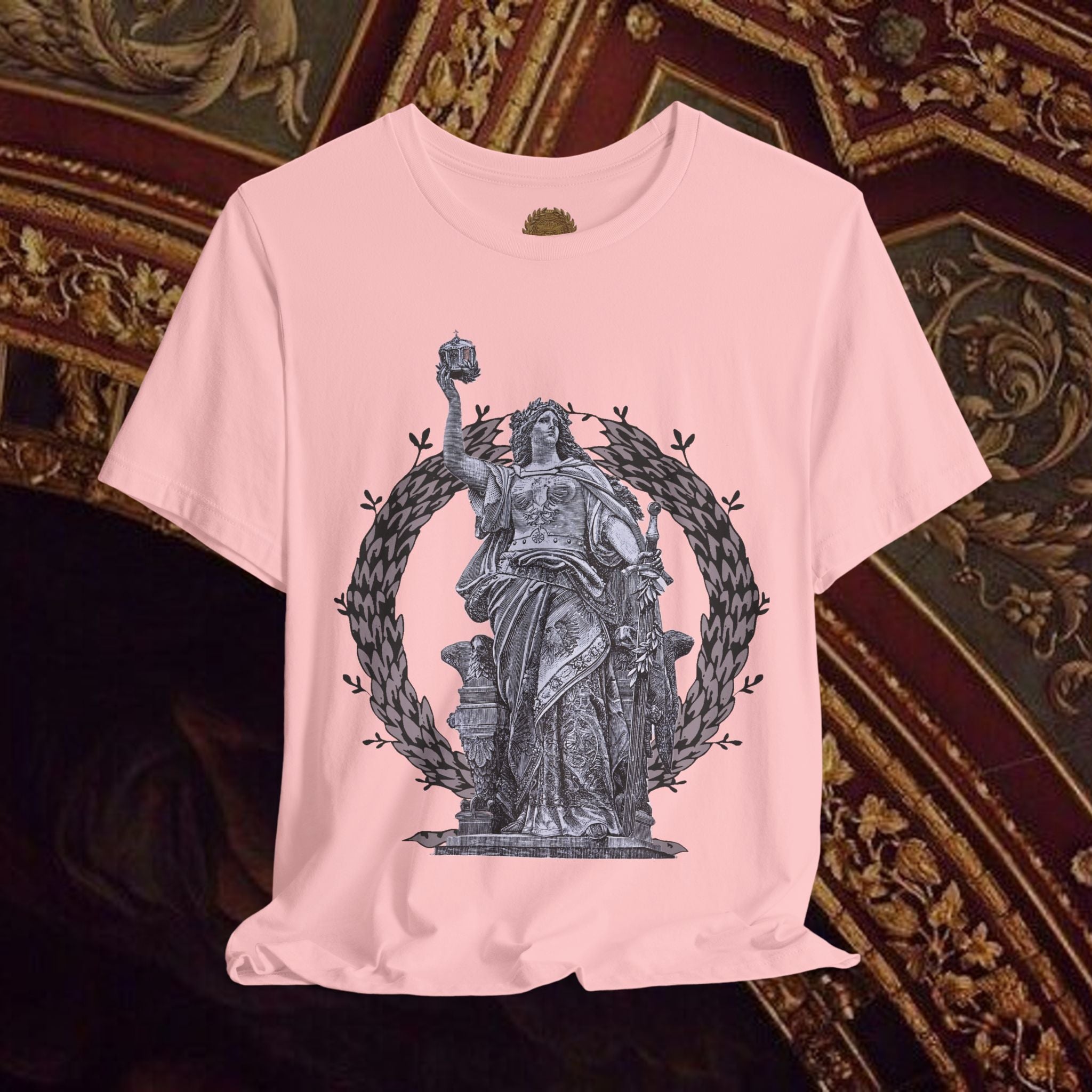 Goddess Victory Neo-Classical Inspired Graphic T-Shirt