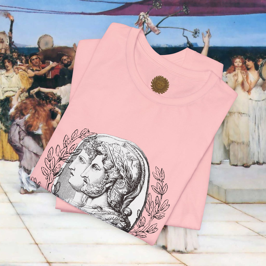 Roman Warrior's Spirit Plumed Helmet Cameo T-Shirt