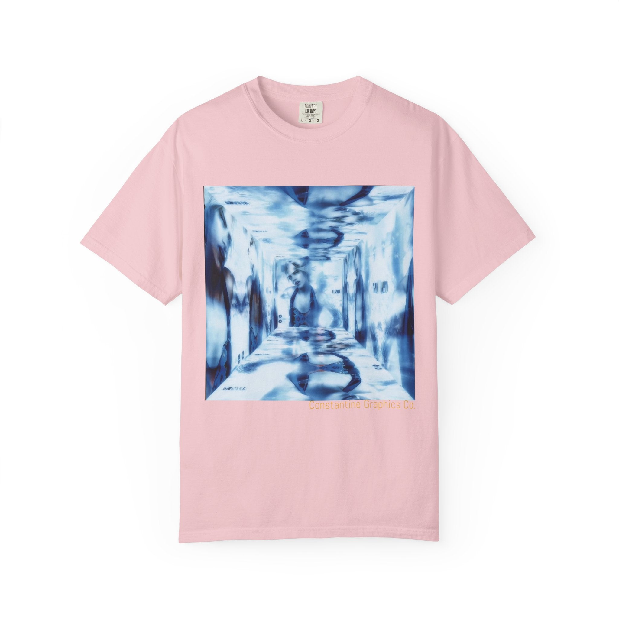 Enter the CyberVerse Y2K Graphic T-Shirt