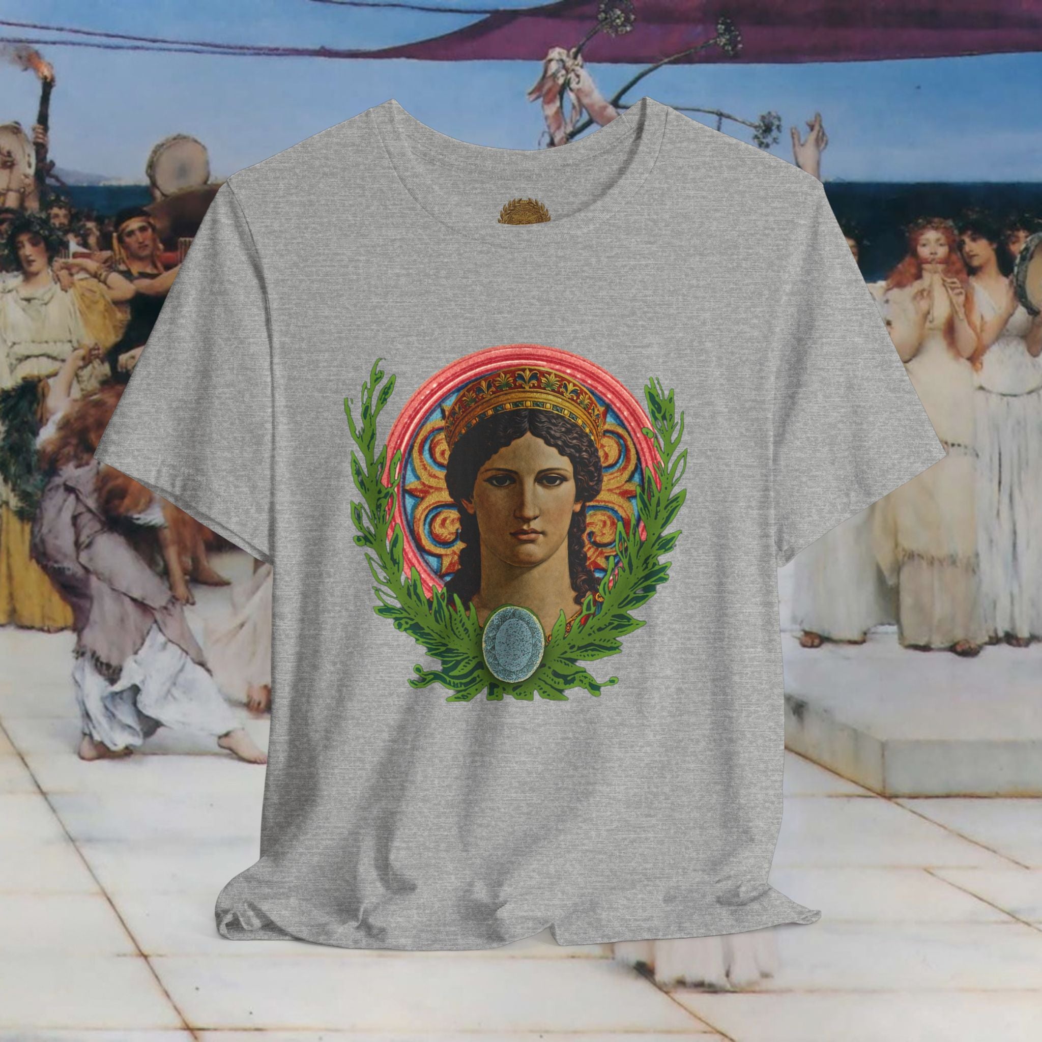 Hera's Wondering – Greek Goddess Coloured Diadem T-Shirt
