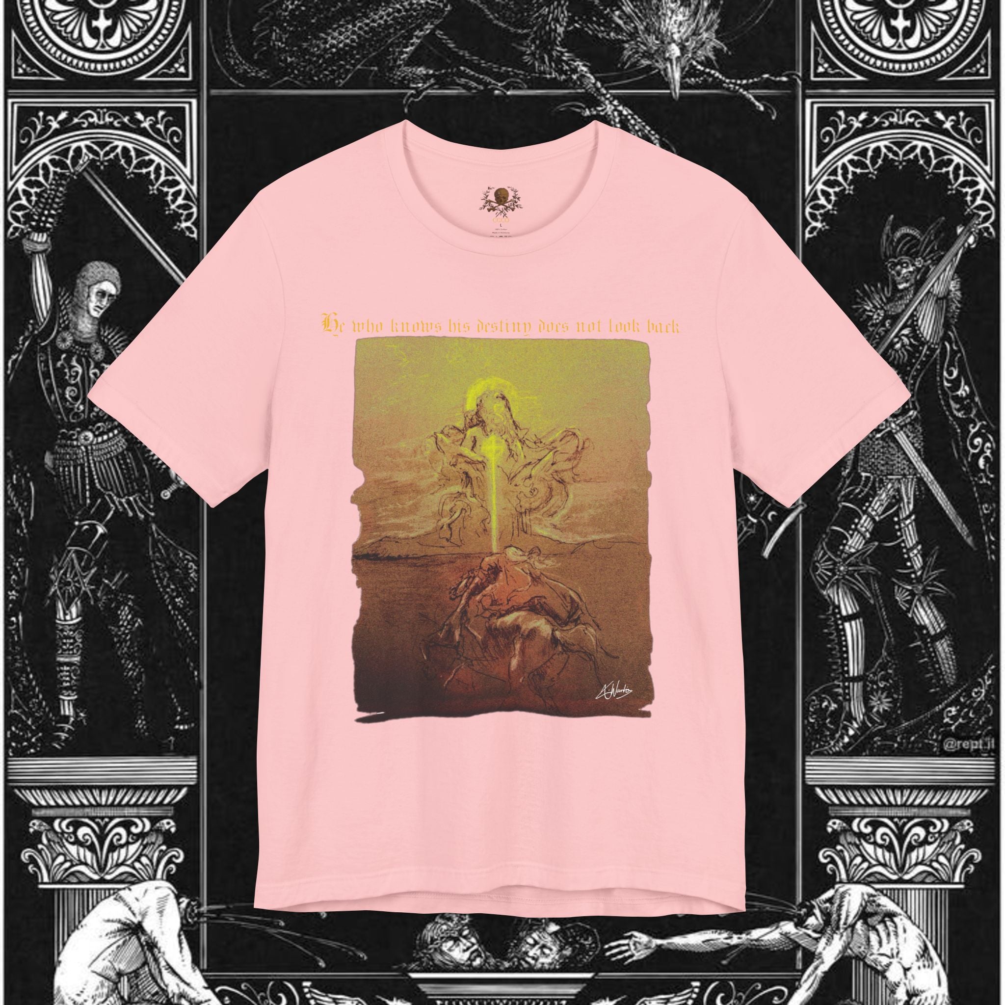 The Destiny of Man Medieval Fantasy Graphic Shirt