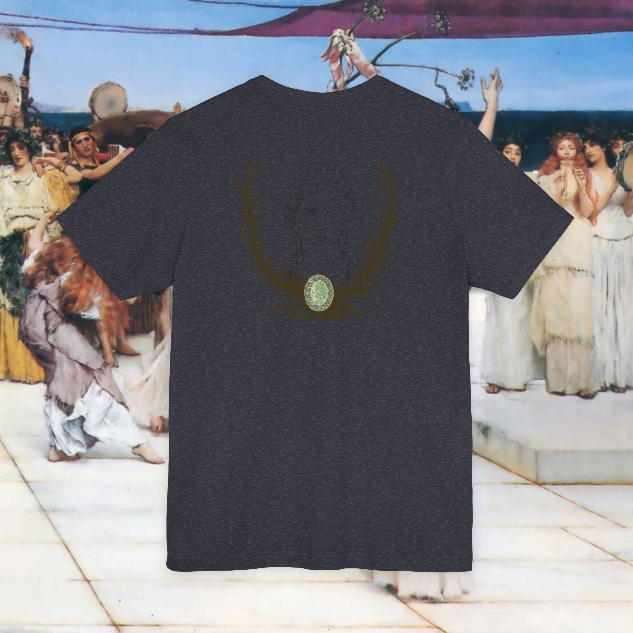 Hera's Wondering Greek Goddess Ornate Diadem T-Shirt