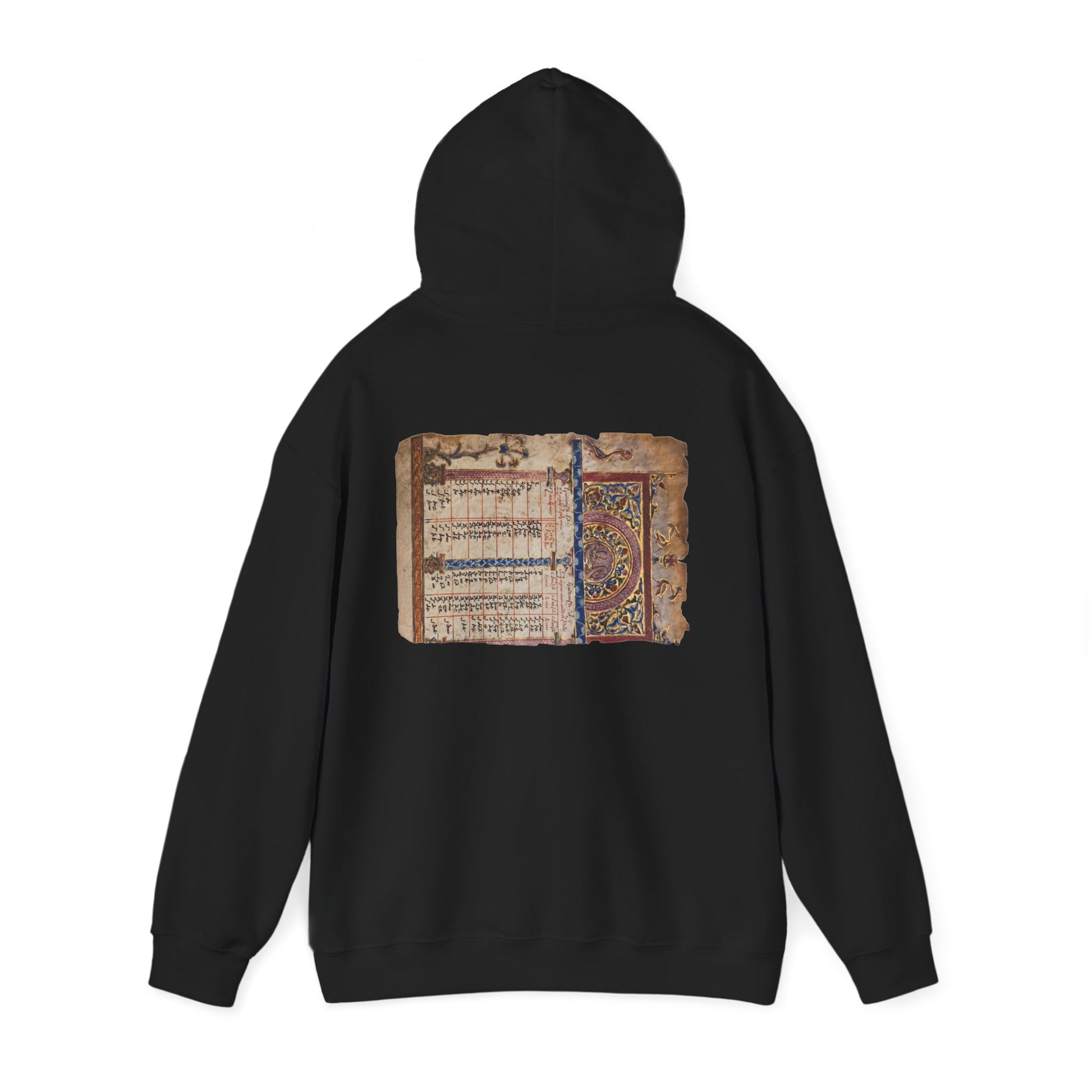 Manuscript of the Ancients Graphic Artistic Hoodie