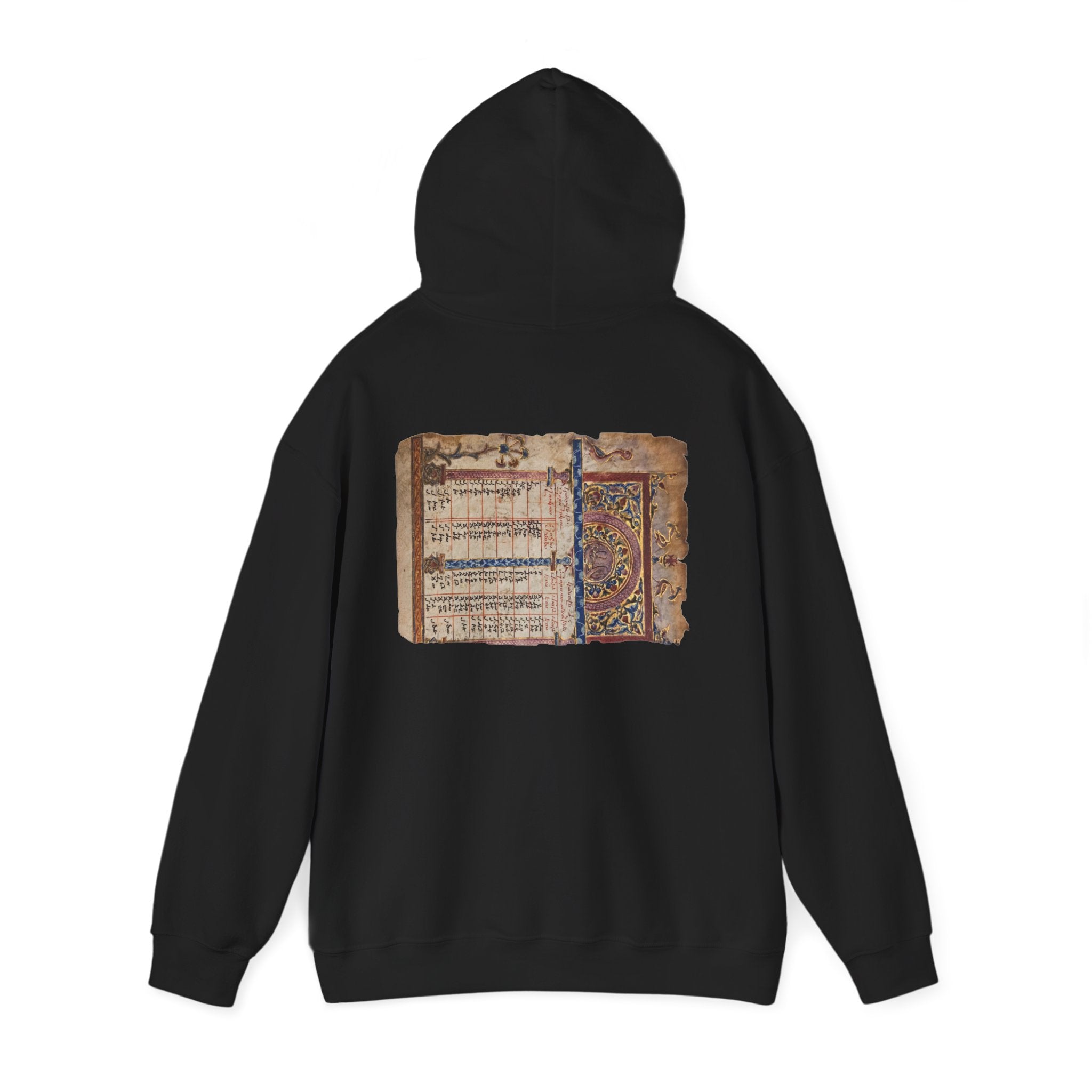Manuscript of the Ancients Graphic Artistic Hoodie