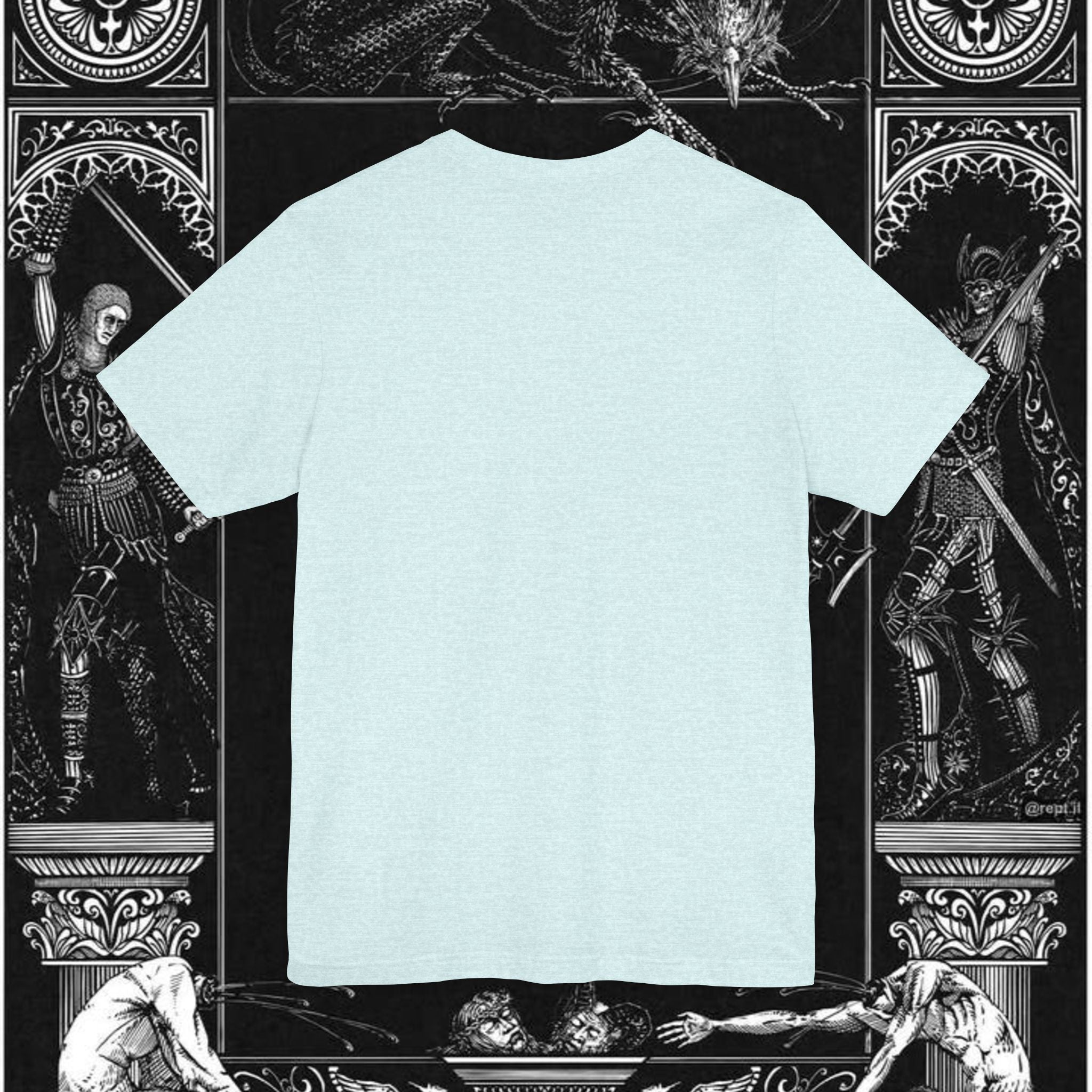The Samurai's Vengeance Medieval Fantasy Graphic Shirt