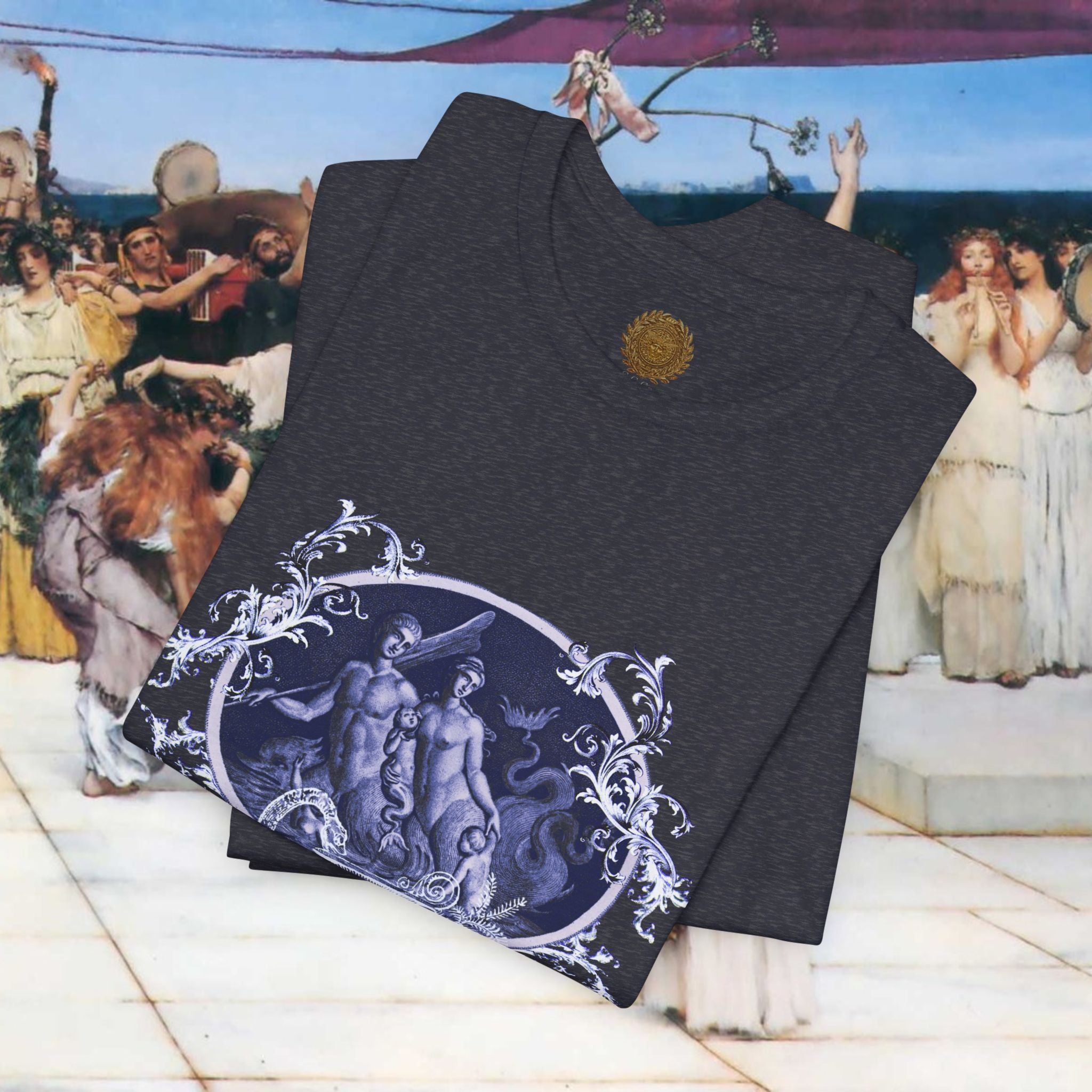 Dagon's Domain Ancient Fish God T-Shirt Mythology