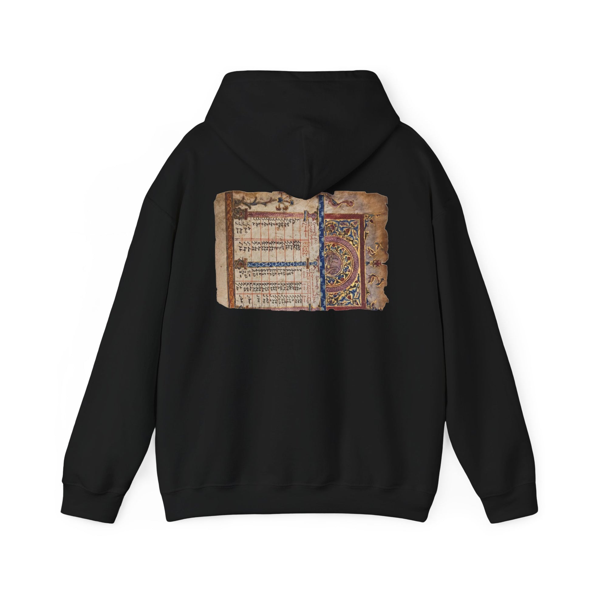Manuscript of the Ancients Graphic Artistic Hoodie
