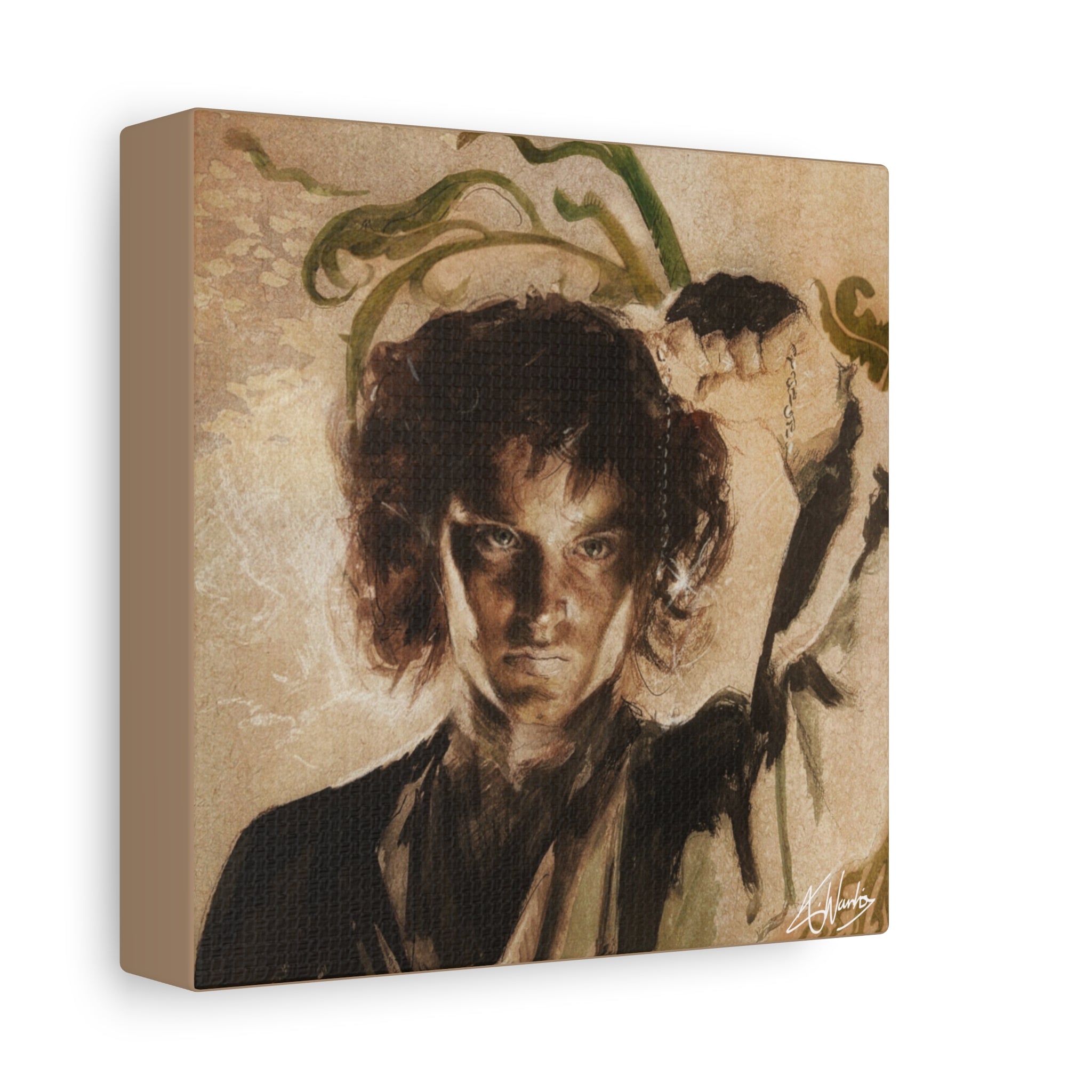 The Last Temptation Medieval Fantasy Canvas