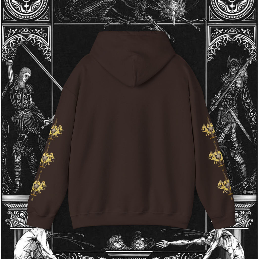 The King's Destiny Medieval Fantasy Graphic Hoodie
