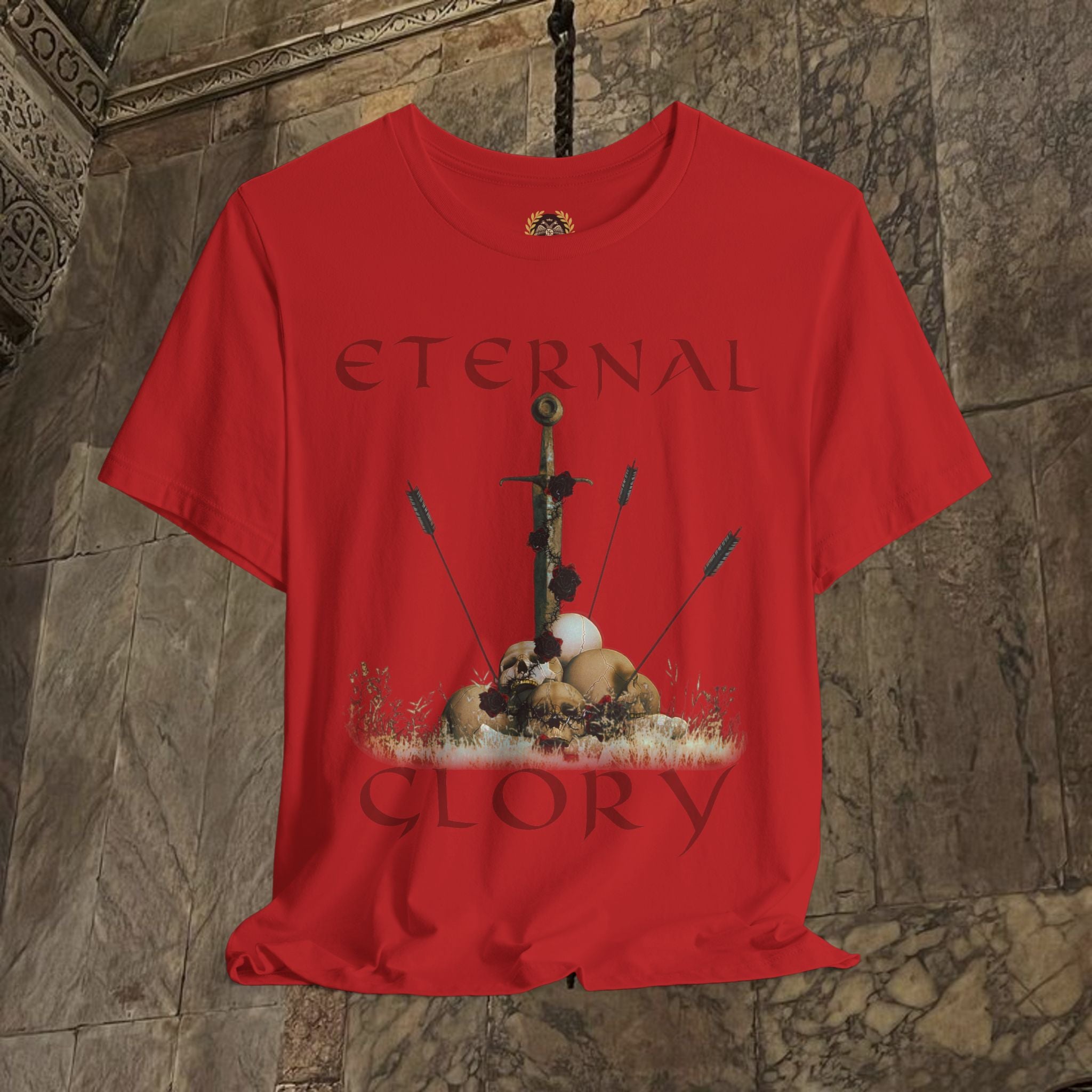 Eternal Glory of the Last Battle Cotton Graphic T-Shirt