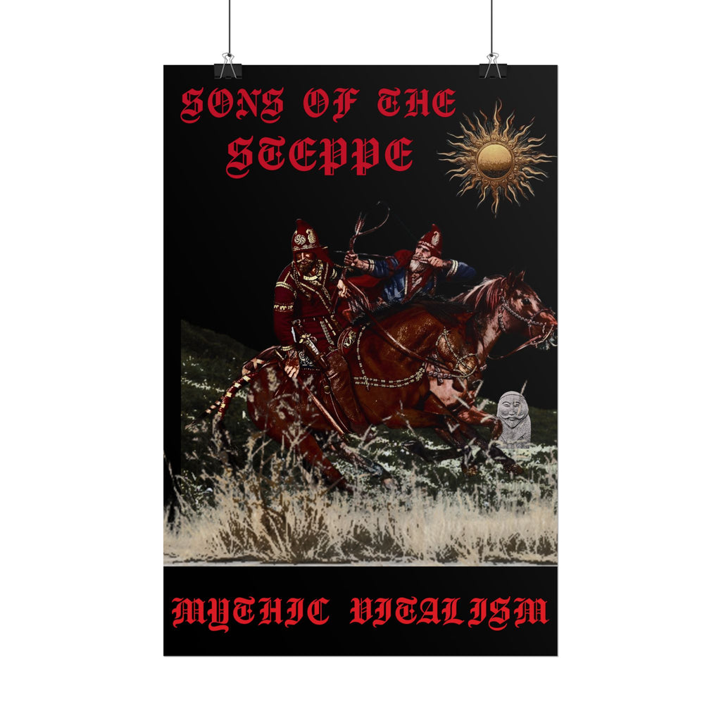 Sons of the Steppe Early Medieval Ancient Rolled Posters