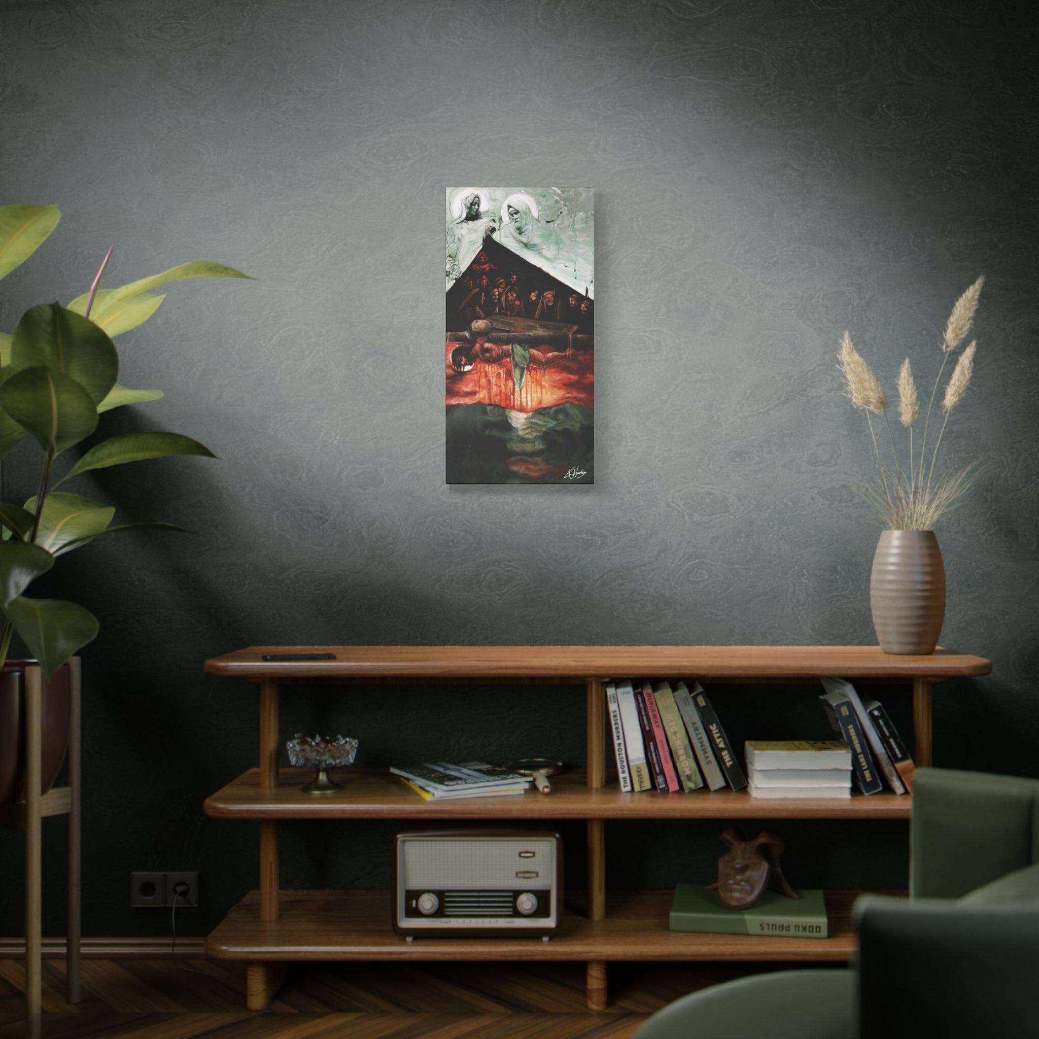 Divine Justice Medieval Fantasy Canvas